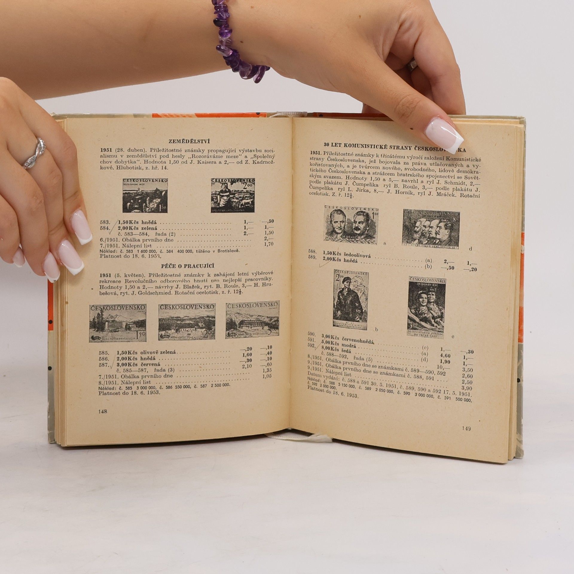AA.VV. Československo 1961. Katalog známek
