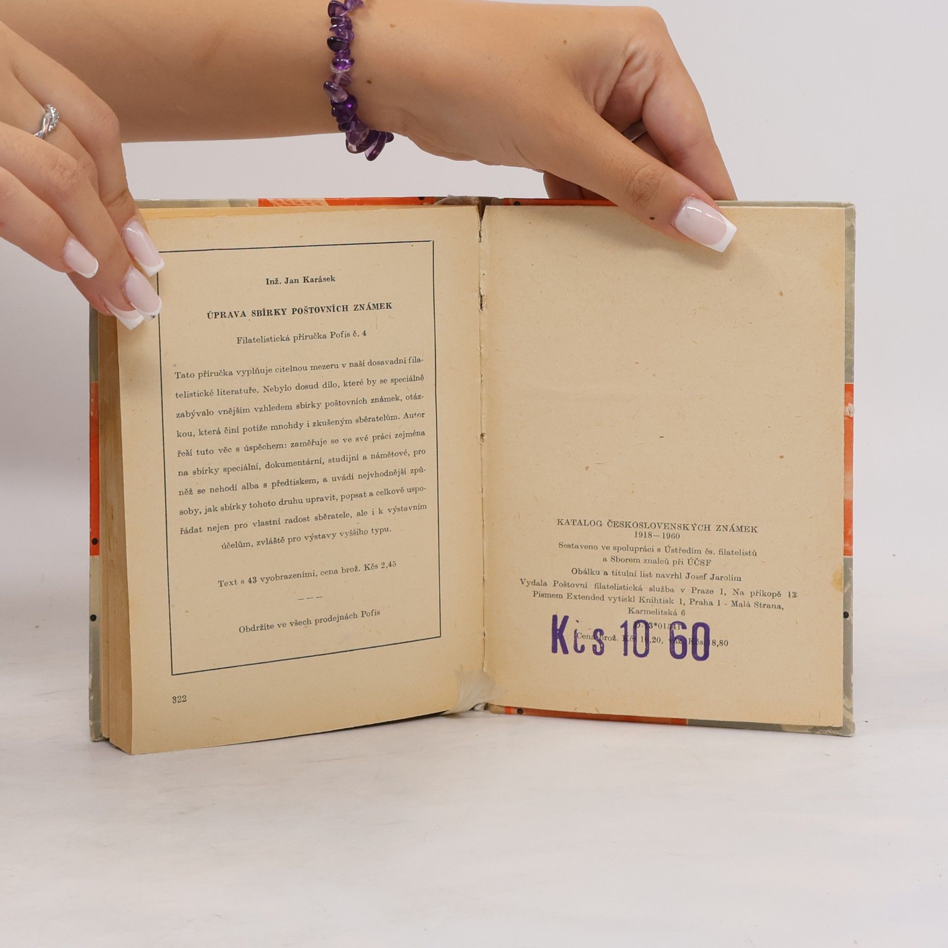 AA.VV. Československo 1961. Katalog známek