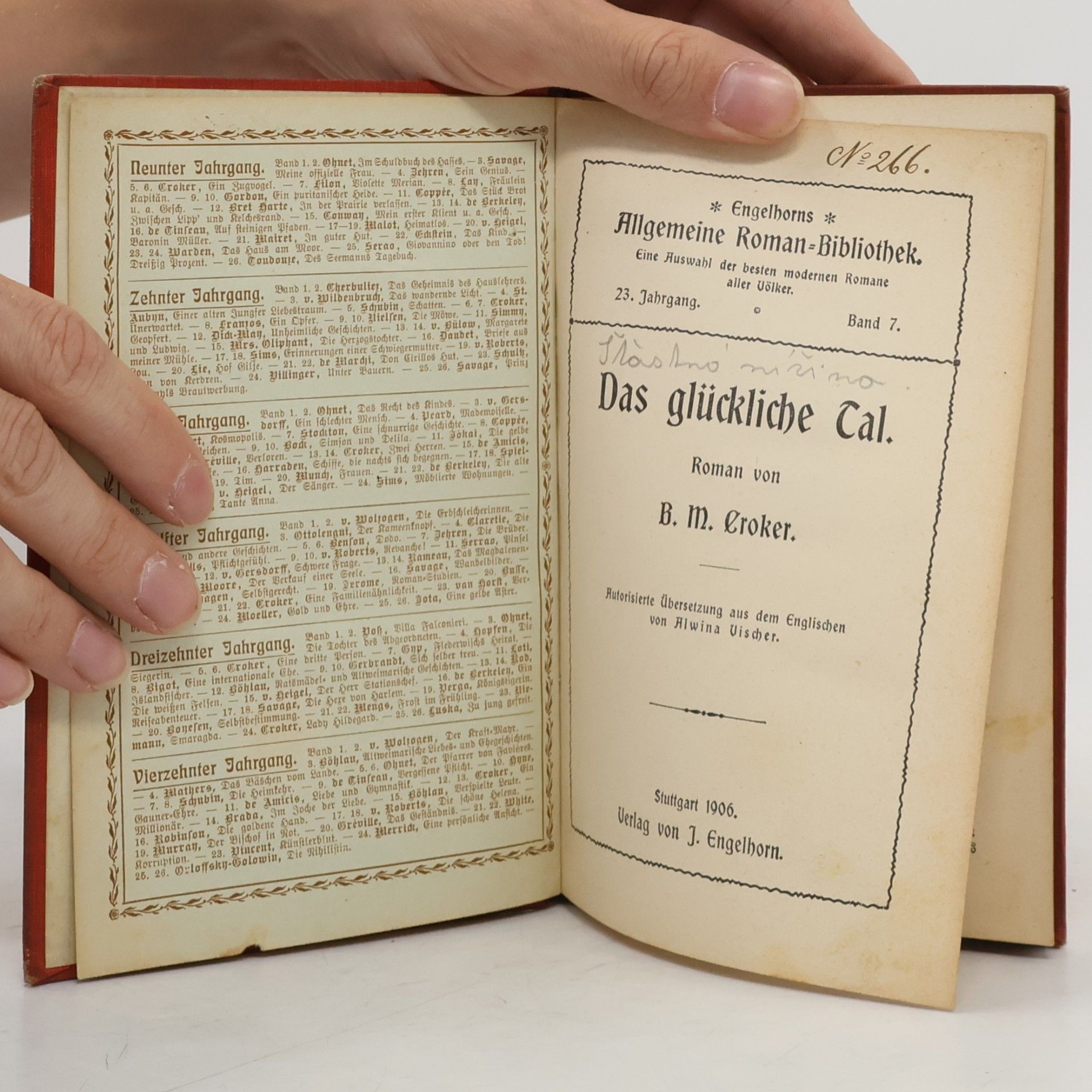 B. M. Croker Das glückliche Tal