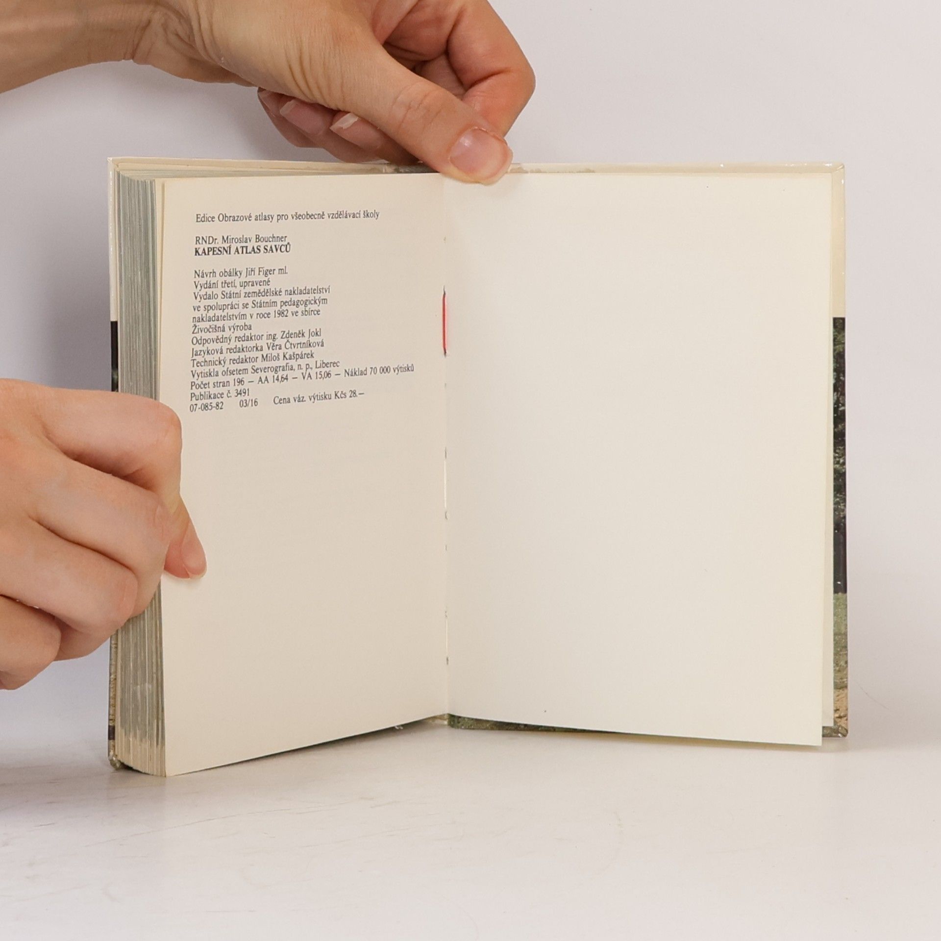 Miroslav Bouchner Kapesní atlas savců
