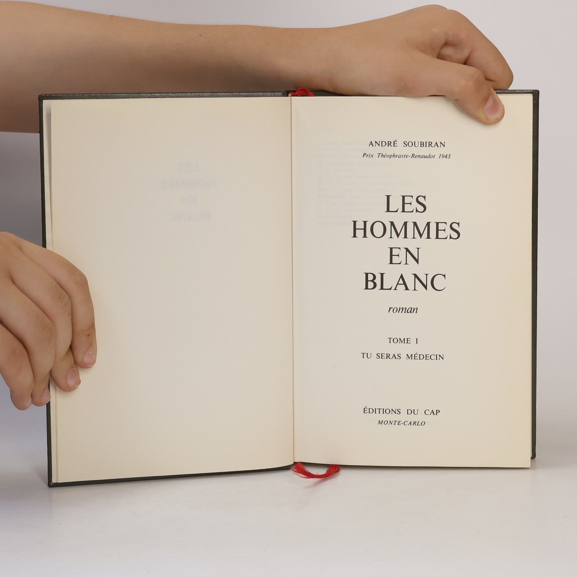 André Soubiran Les hommes en blanc I.