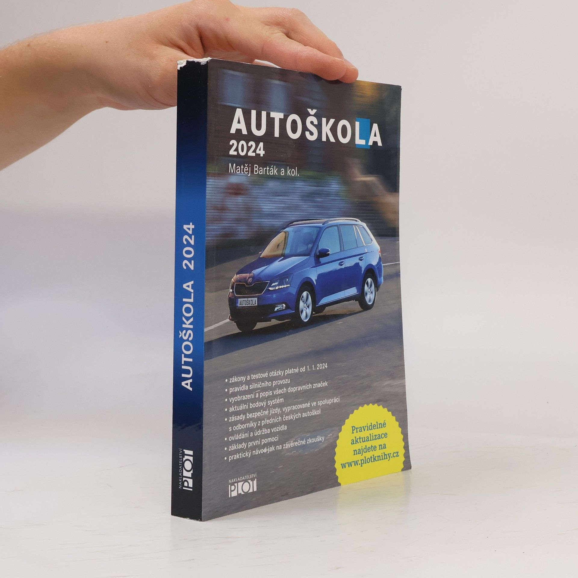 Matěj Barták Autoškola : 2024 : značky, pravidla a testy platné od 1.1.2024