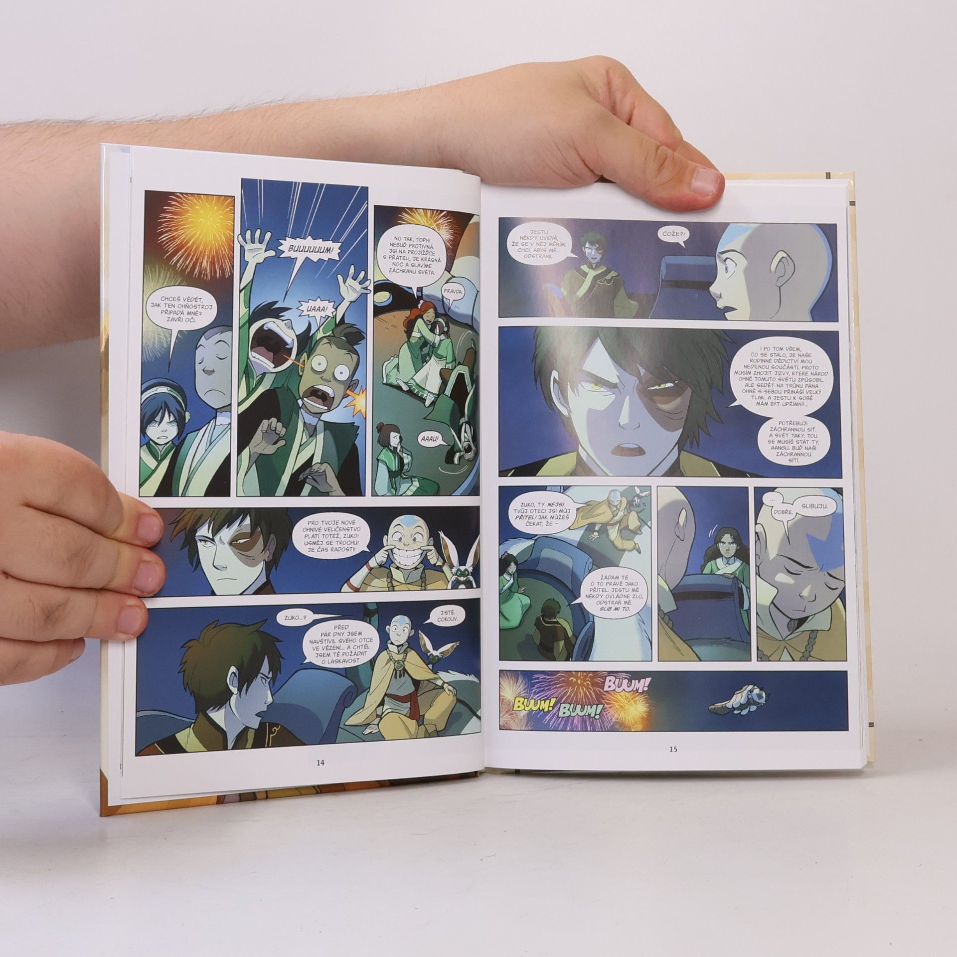Gene Luen Yang Nickelodeon Avatar: The Last Airbender : The Promise Part 1 Avatar : legenda o Aangovi. Část první, Slib