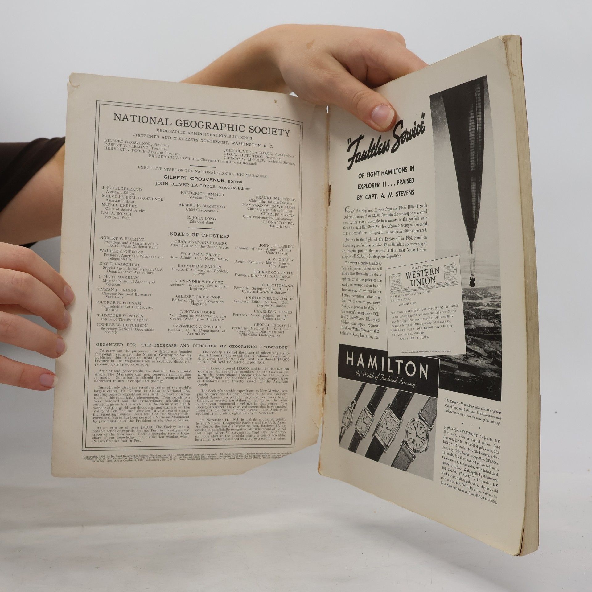 Various authors The National Geographic Magazine 2/1936