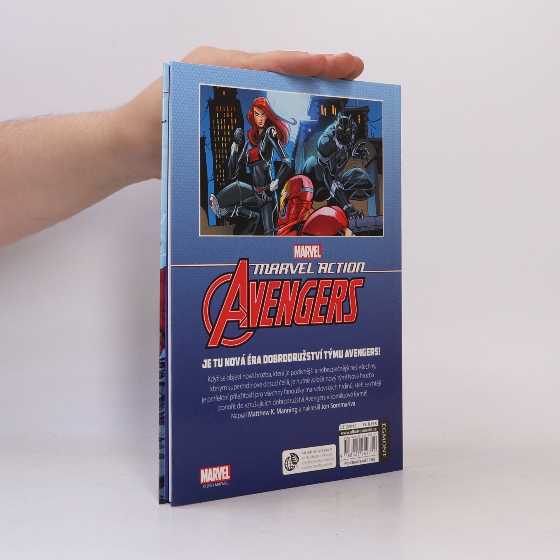 Matthew Manning Marvel Action - Avengers. Nová hrozba