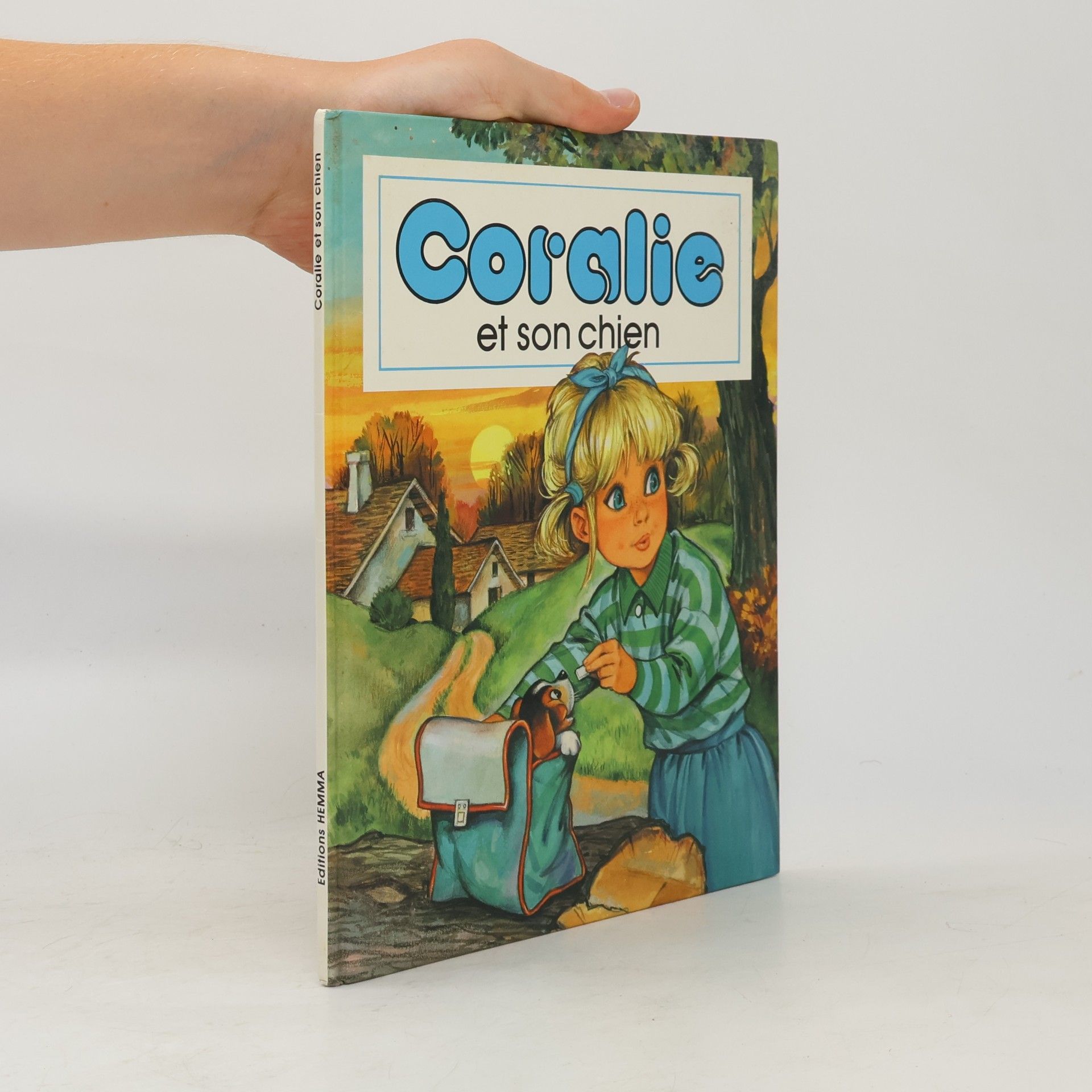 Pierre Couronne Coralie et son chien
