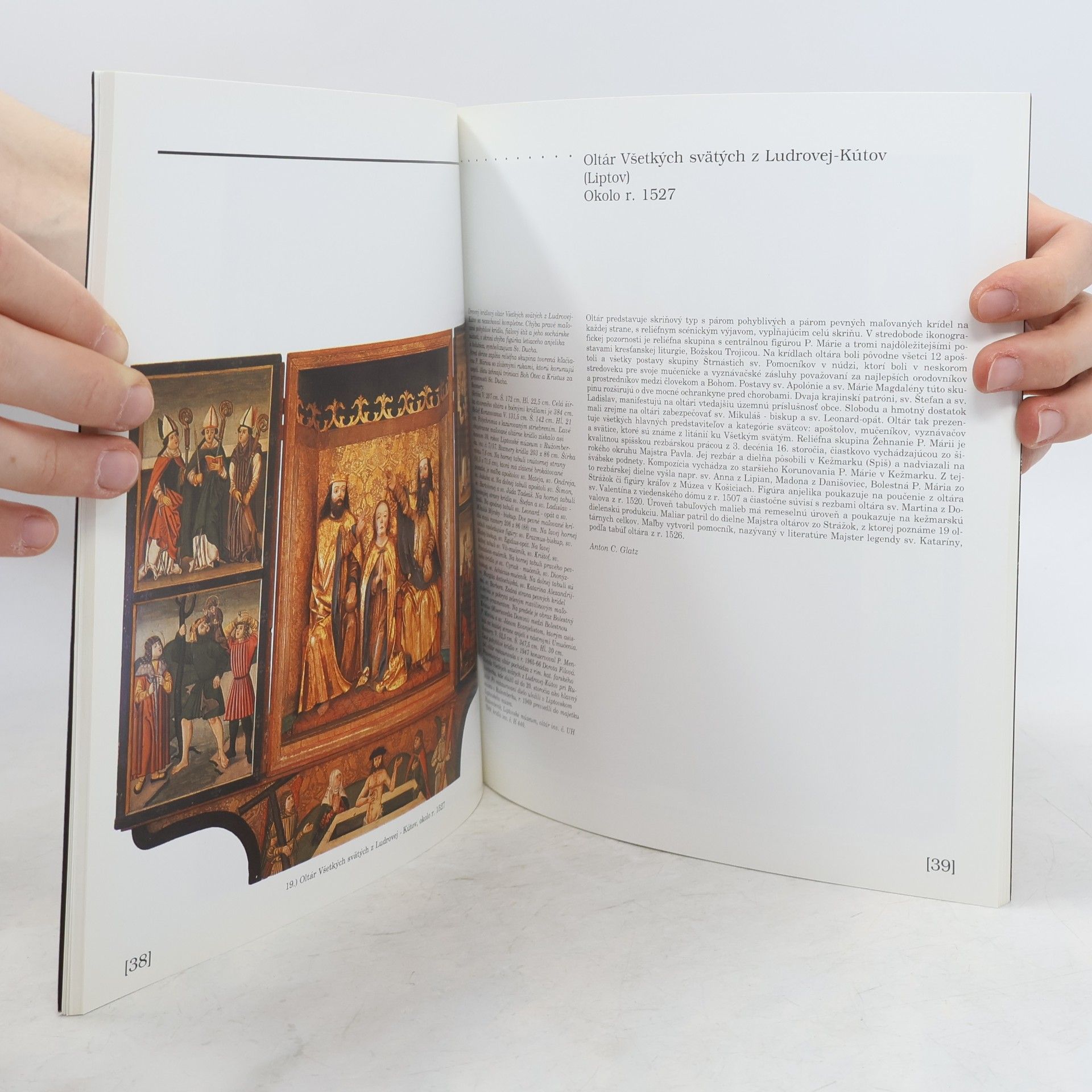 Jozef Sedlák Autels dans les collections des musées et des galeries en Slovaquie et en Boheme
