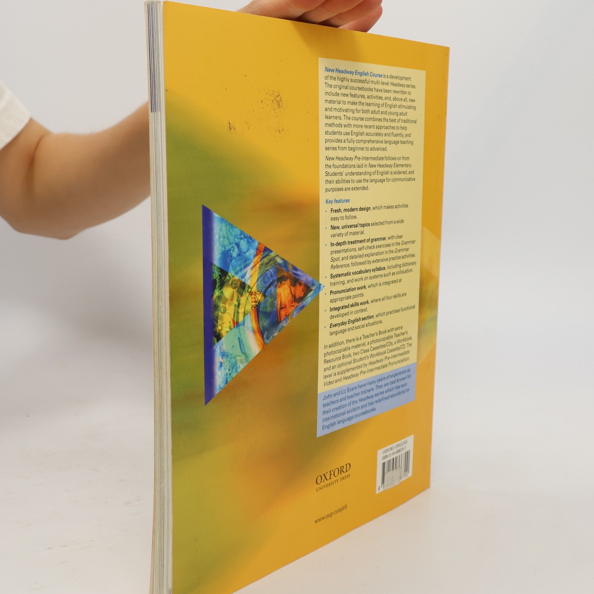 Liz Soars Headway English Course Pre-Intermediate. Student´s book