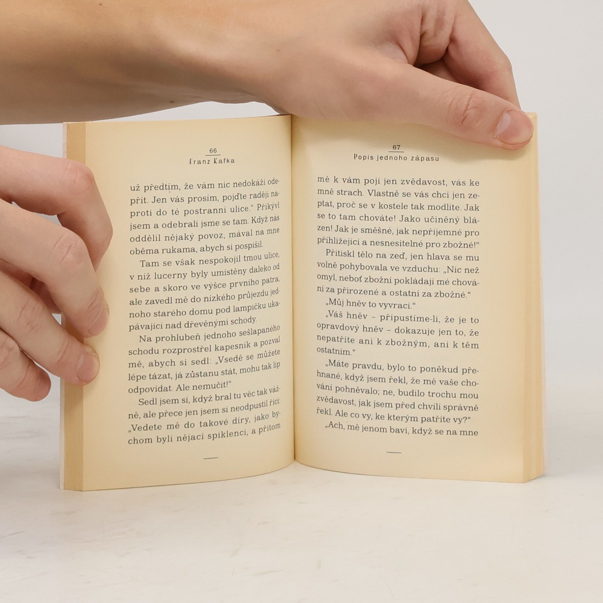 Franz Kafka Popis jednoho zápasu