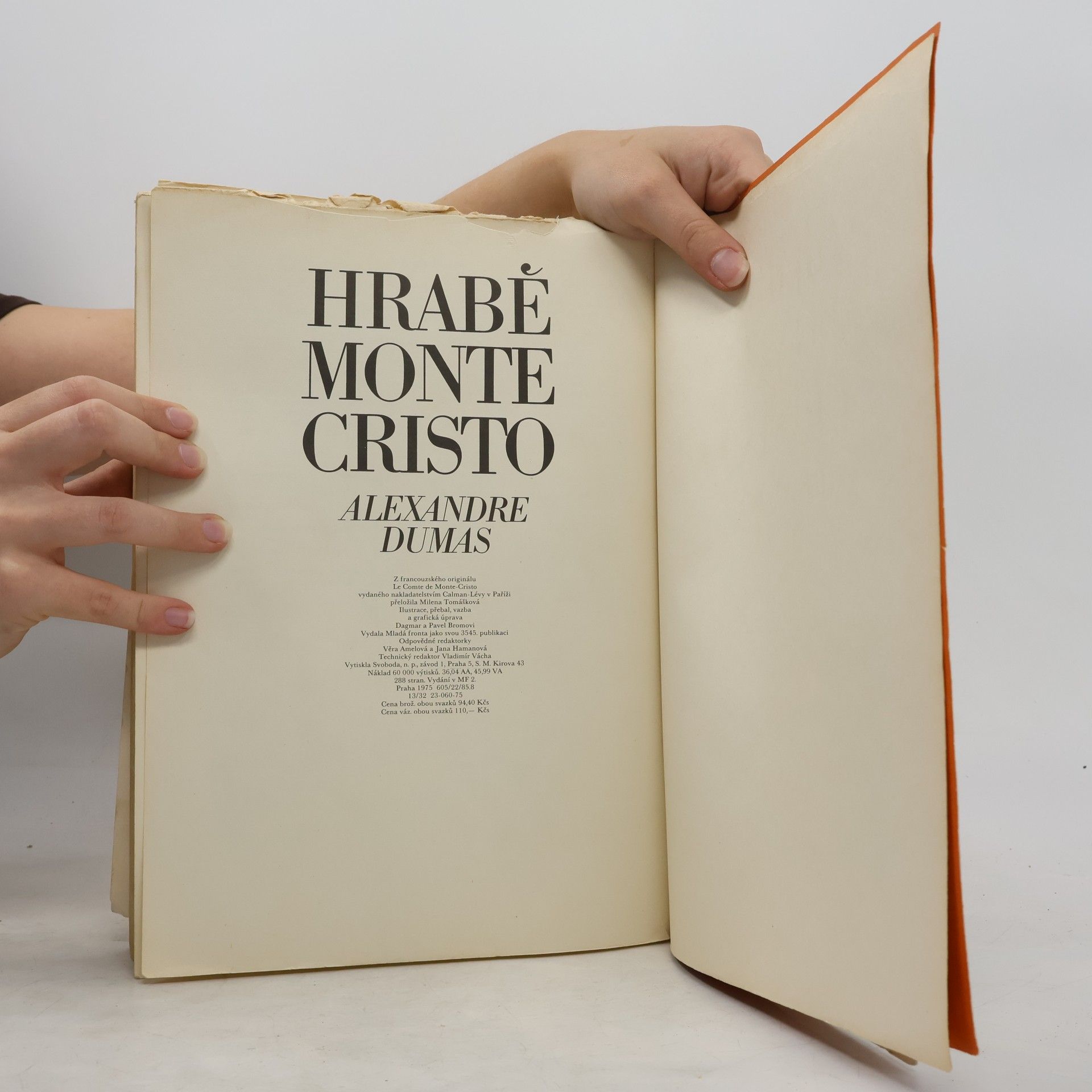 Alexandre Dumas starší Hrabě Monte Christo 1