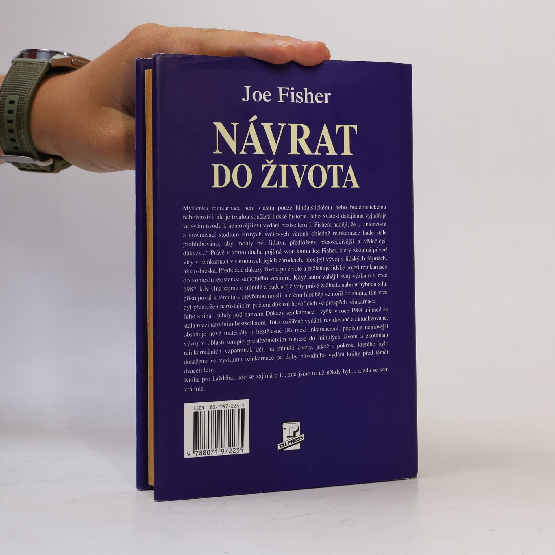 Joe Fisher Návrat do života : úvod od jeho svatosti Dalajlámy