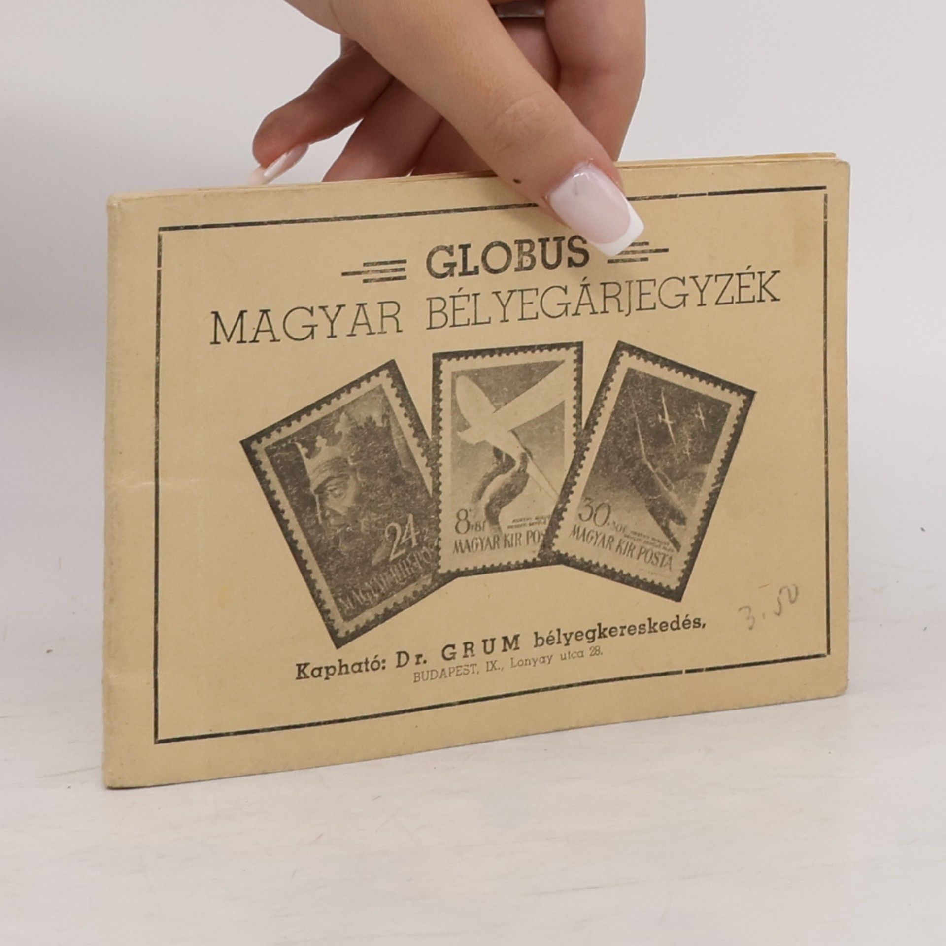 Auteurscollectief Globus Magyar Bélyegárjegyzék