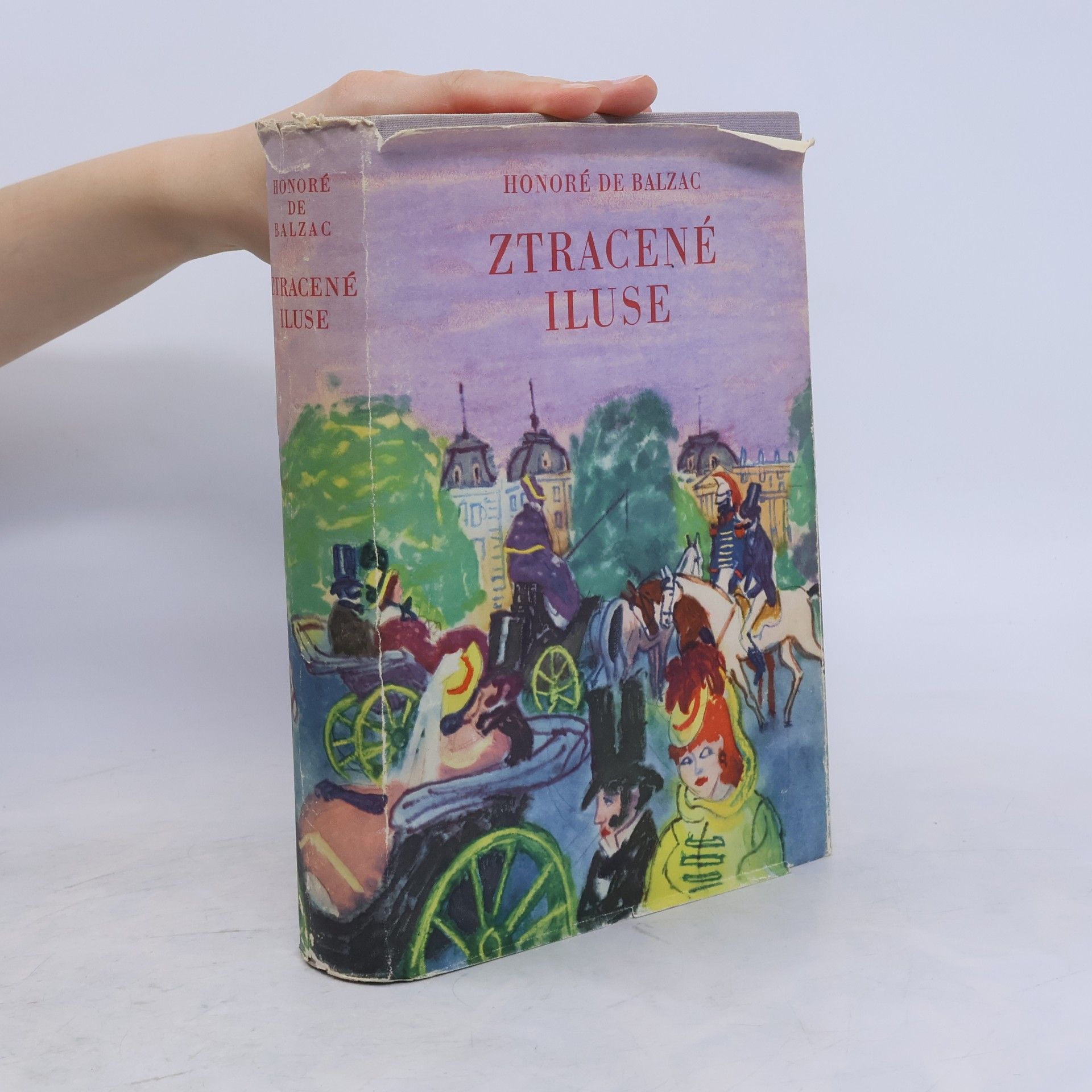 Honoré de Balzac Ztracené iluse