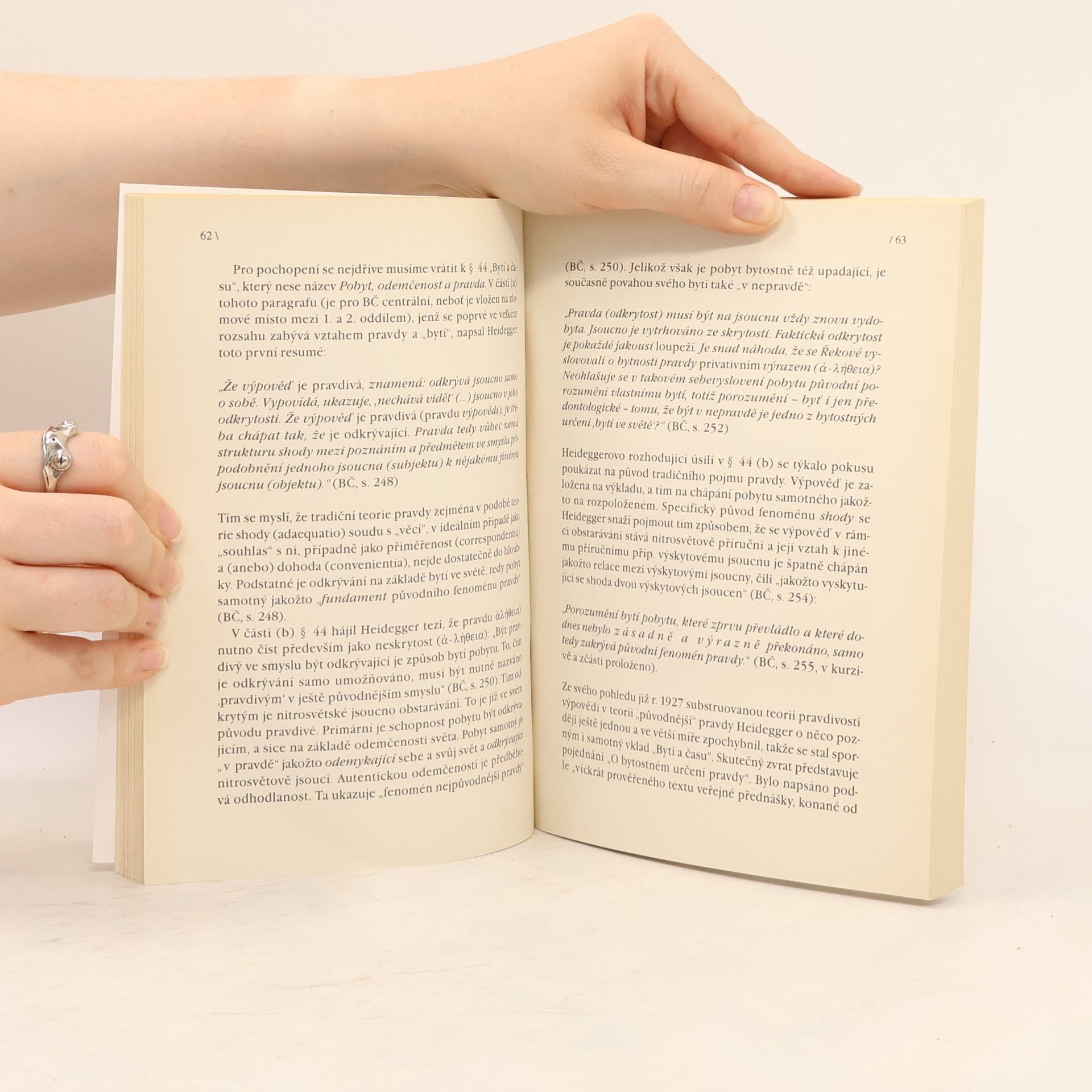 Hans Ebeling Martin Heidegger : filosofie a ideologie