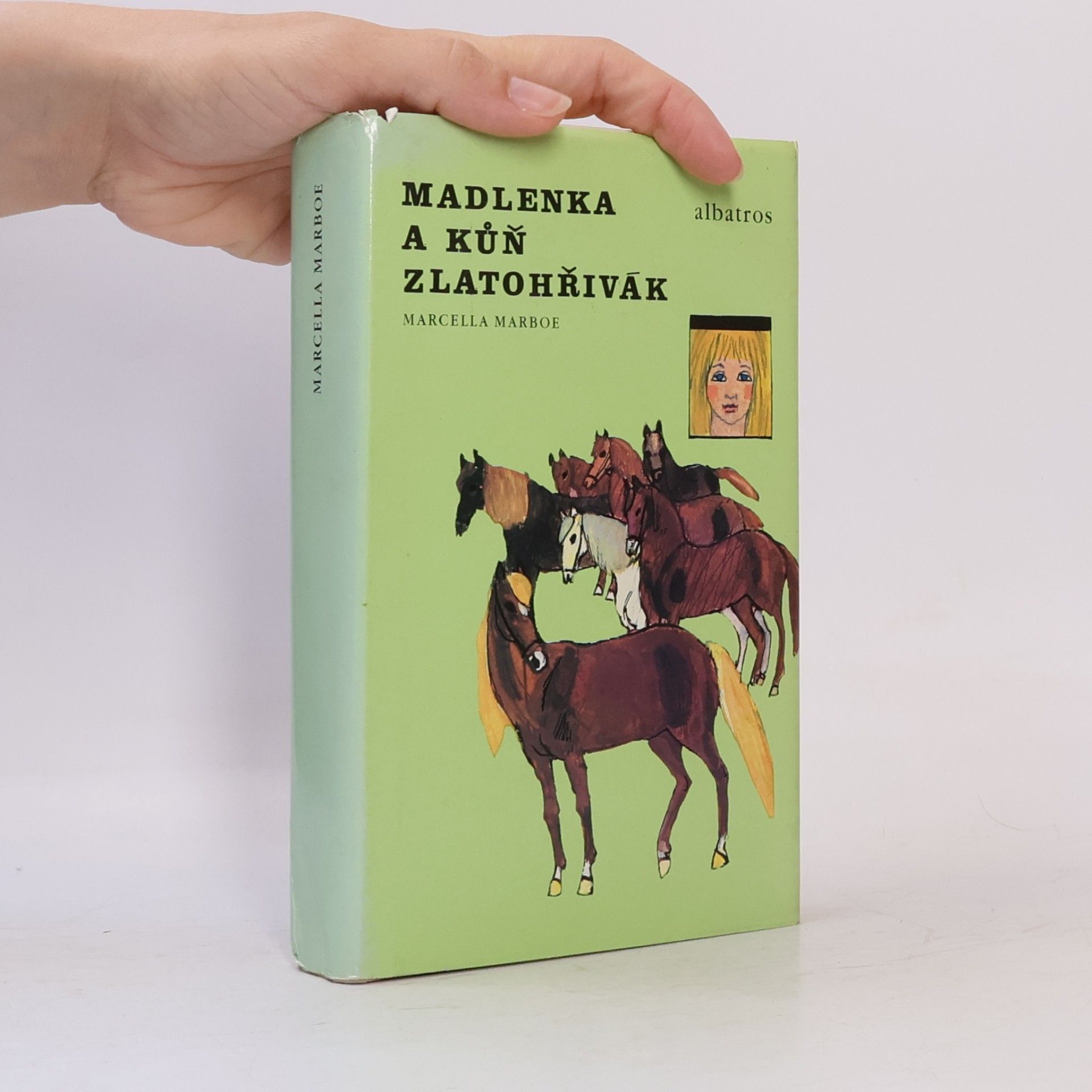 Marcella Marboe-Hrabincová Madlenka a kůň Zlatohřivák