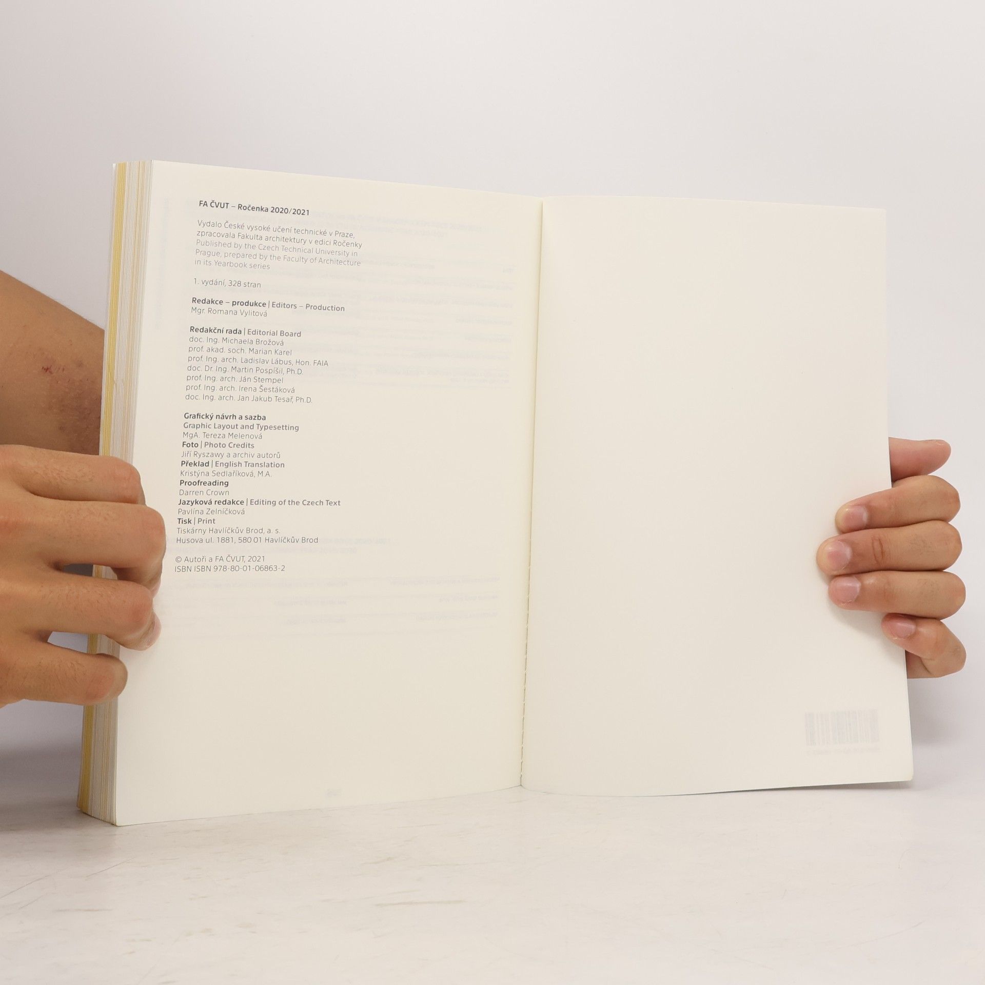 Kolektiv autorů FA ČVUT Ročenka / FA CTU Yearbook 2020/2021