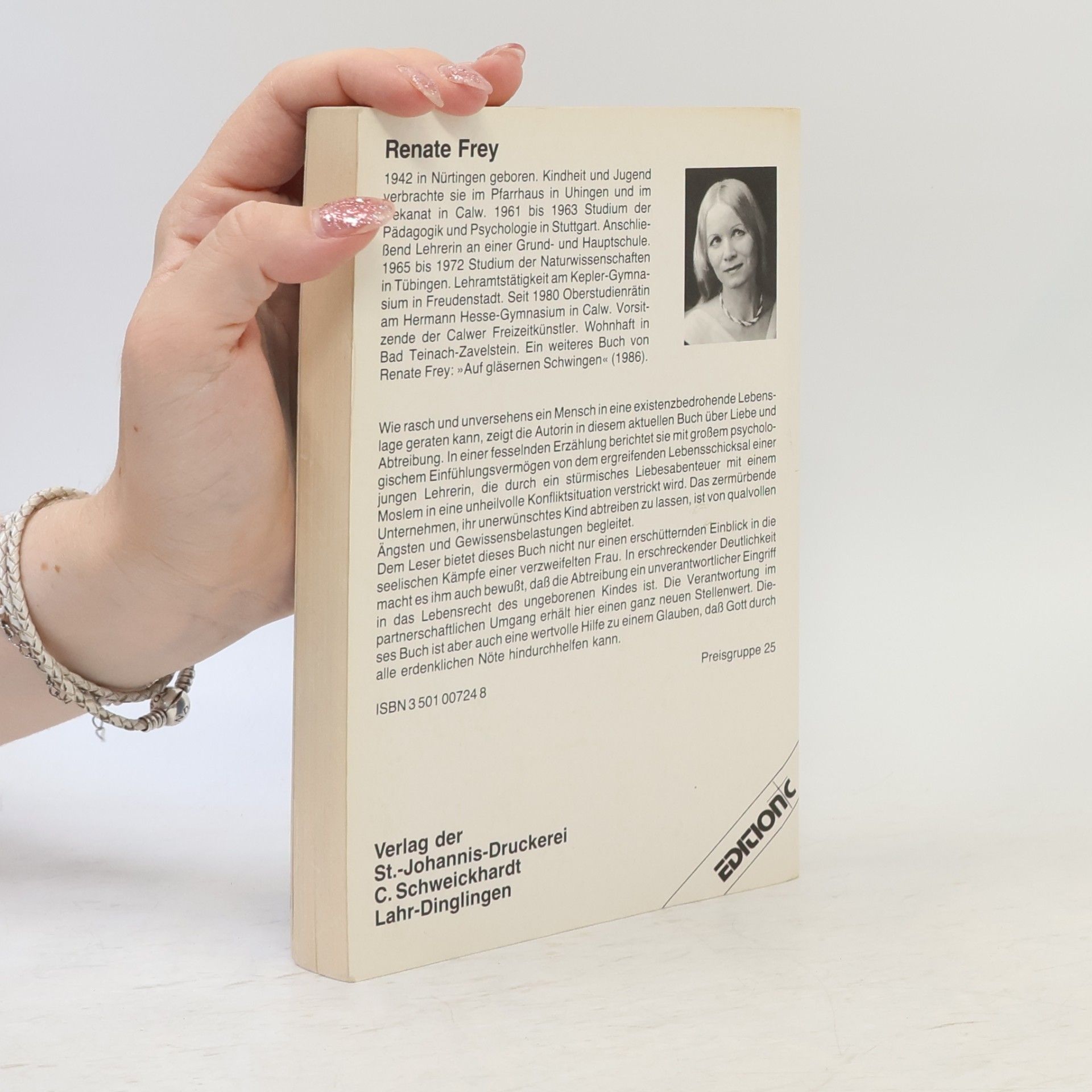 Renate Frey Jenseits aller Herrlichkeit