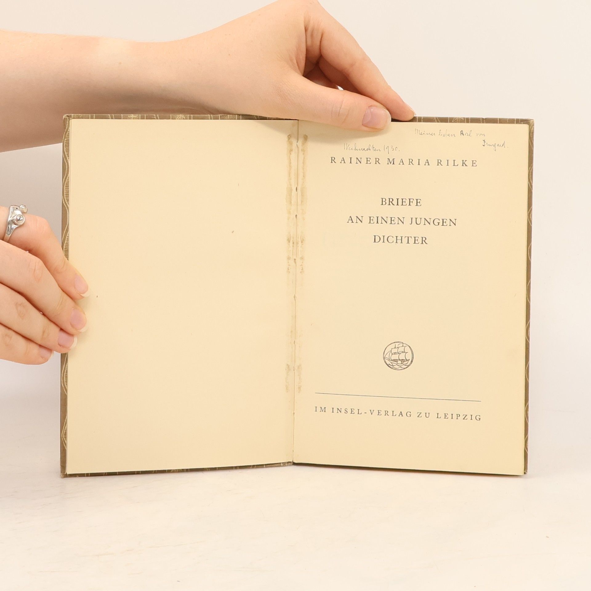 Rainer Maria Rilke Briefe an einen jungen Dichter