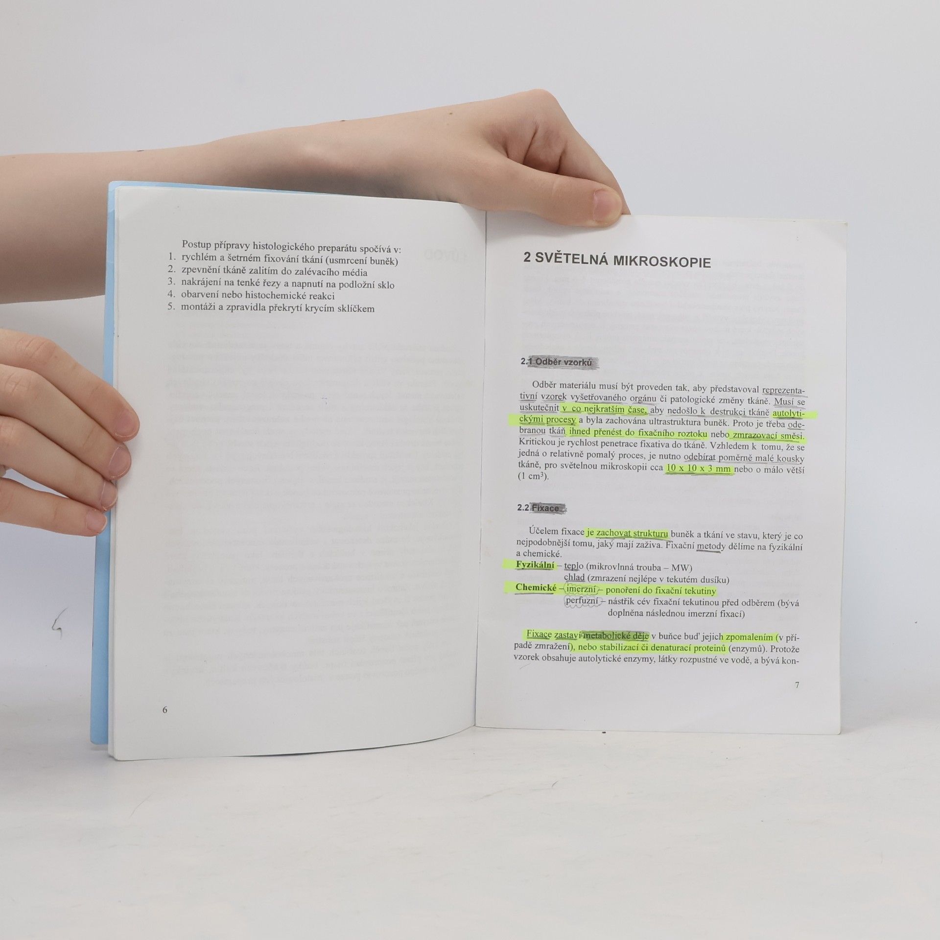 Eva Maňáková Metody v histologii