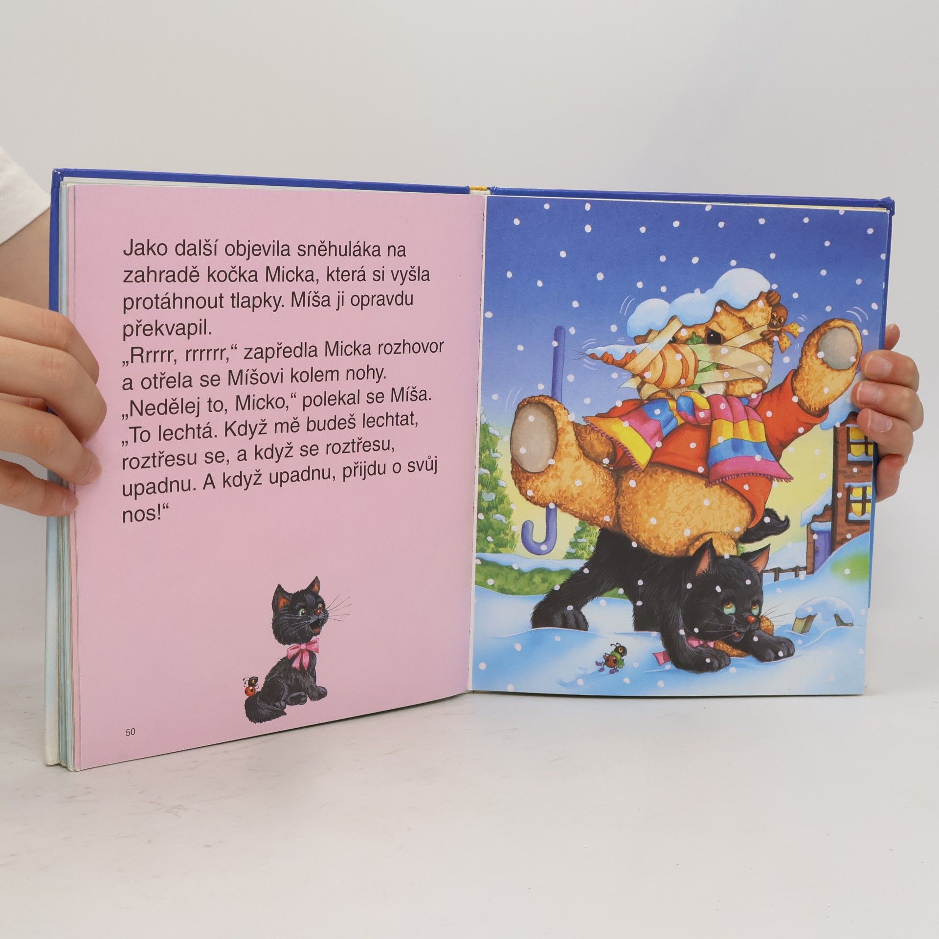 Hana Petráková Míša v zimě