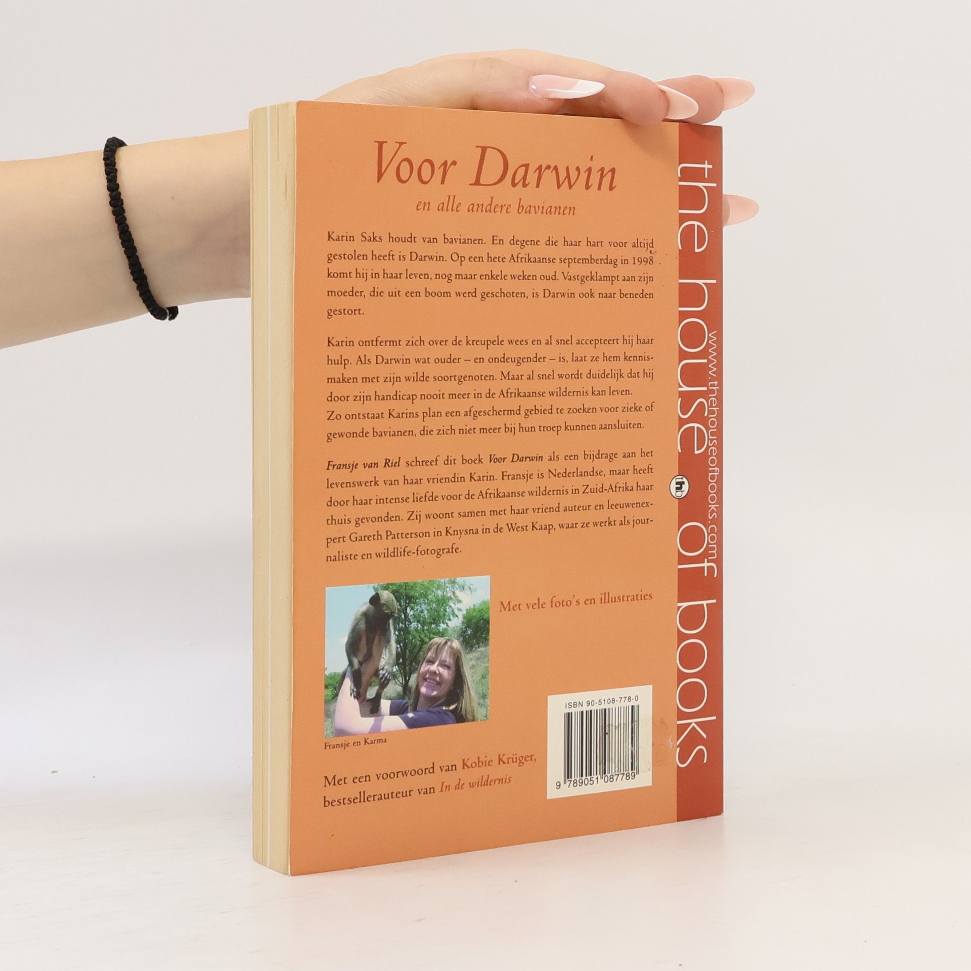 Fransje van Riel Voor Darwin en alle andere bavianen