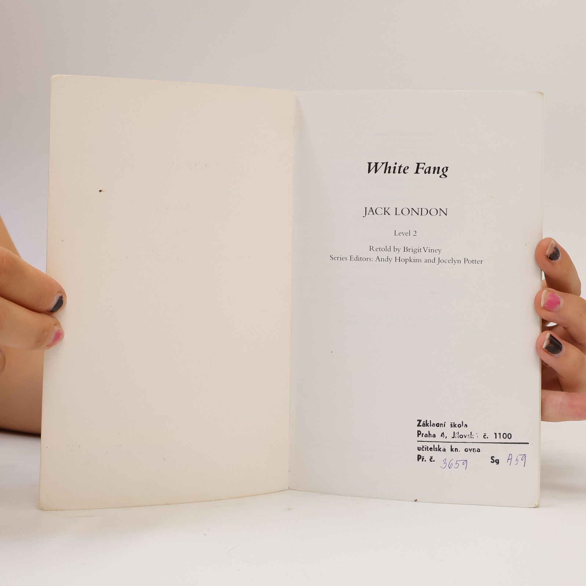 Jack London White Fang