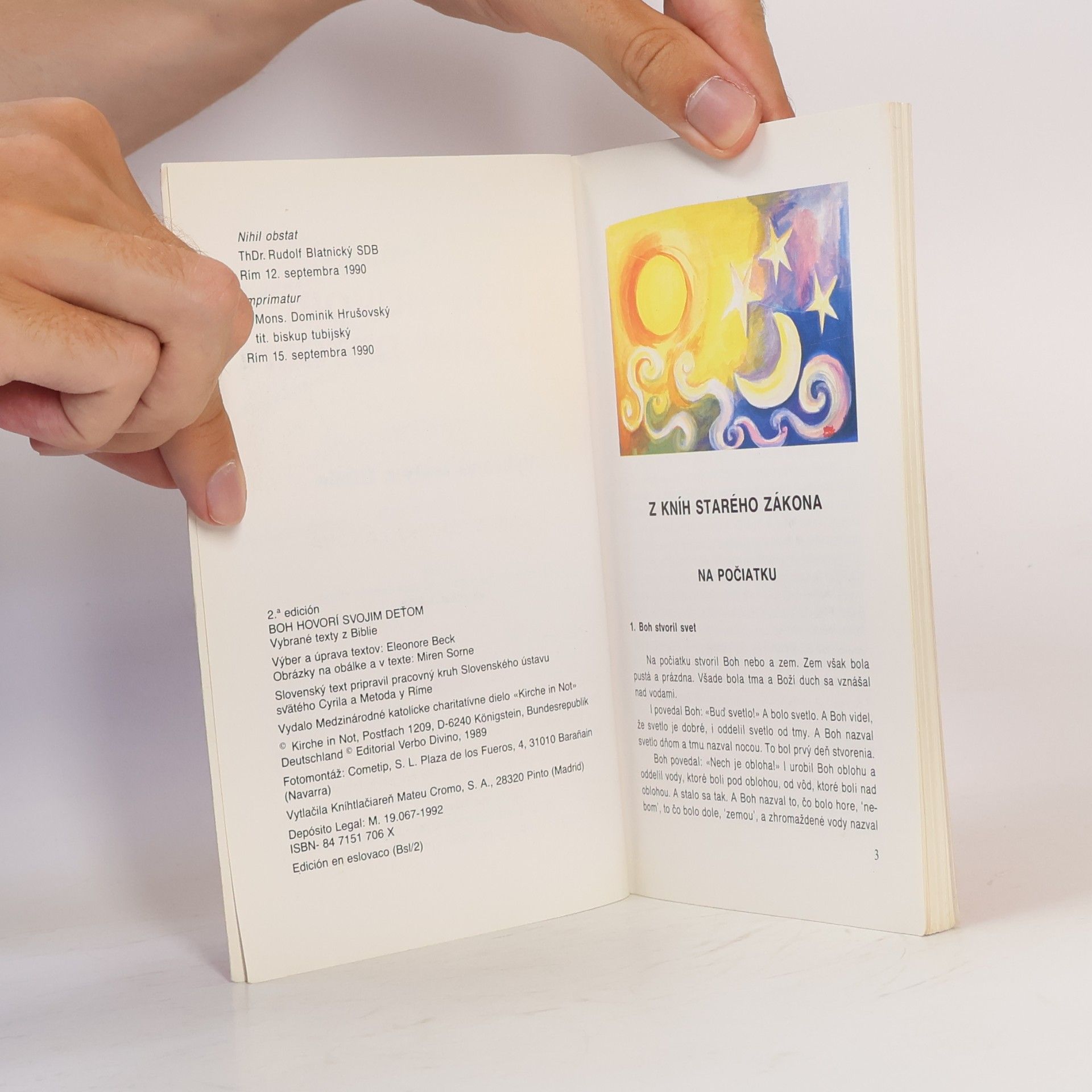 AA.VV. Boh hovorí svojim deťom. Vybrané texty z Biblie