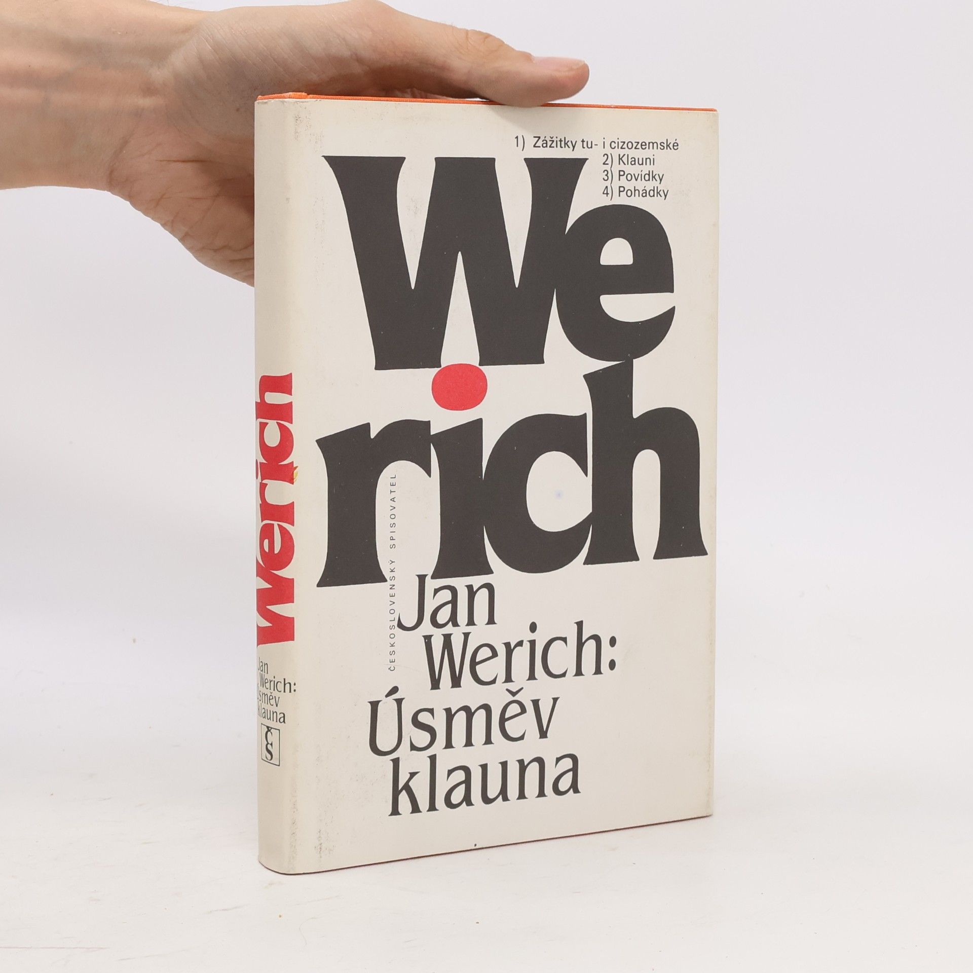 Jan Werich Úsměv klauna