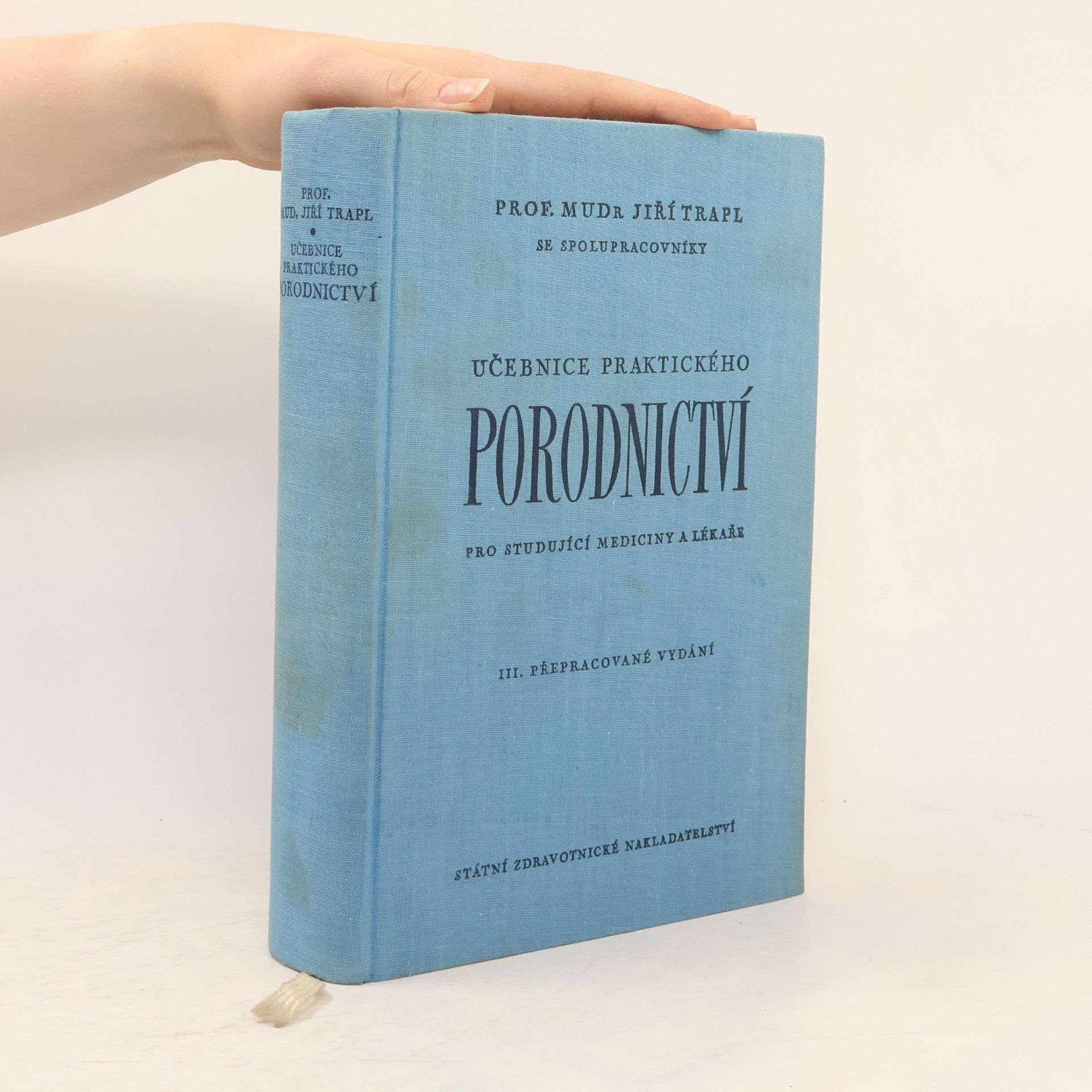 Jiří Trapl Učebnice praktického porodnictví