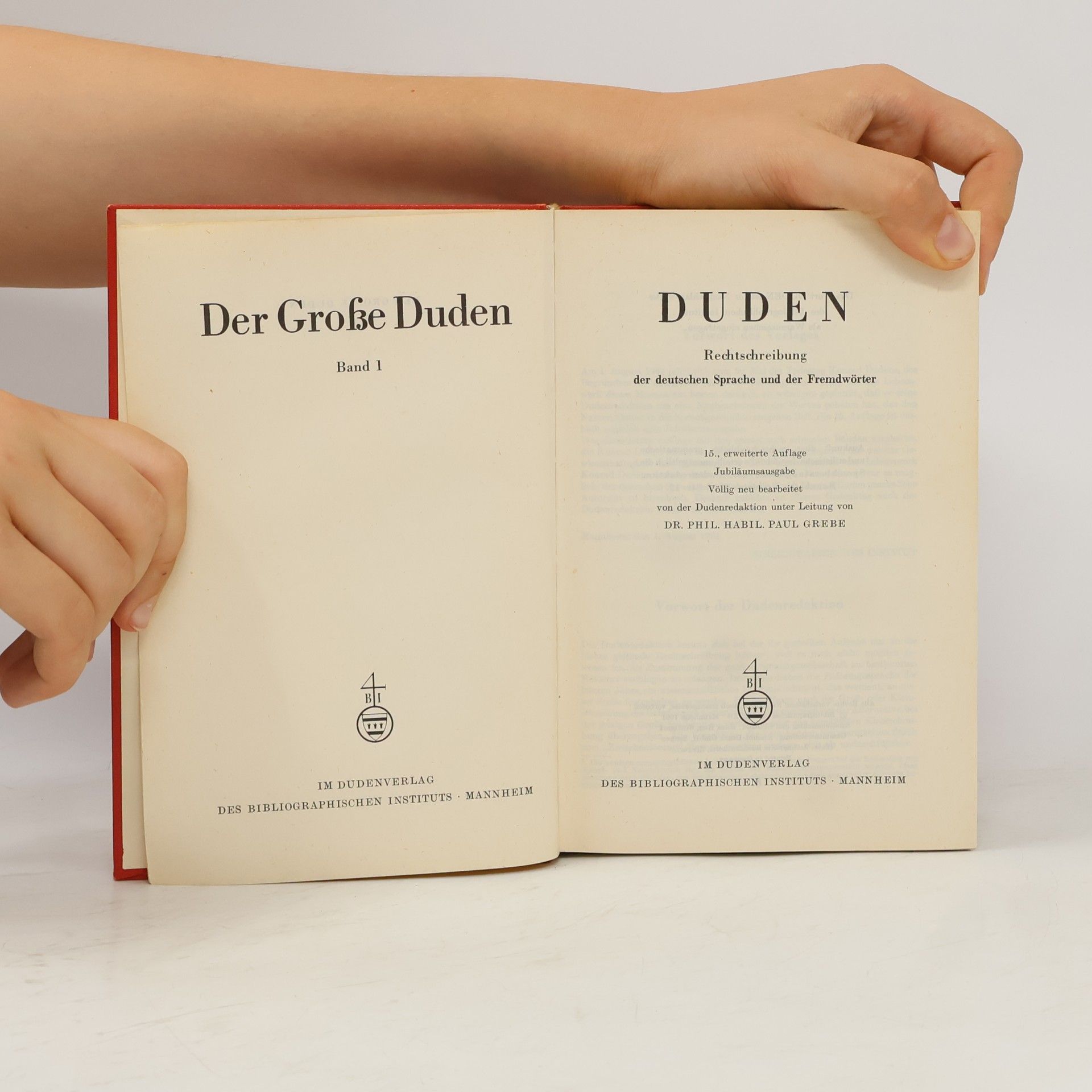 Kolektiv autorů Der Große Duden. Rechtschreibung 1