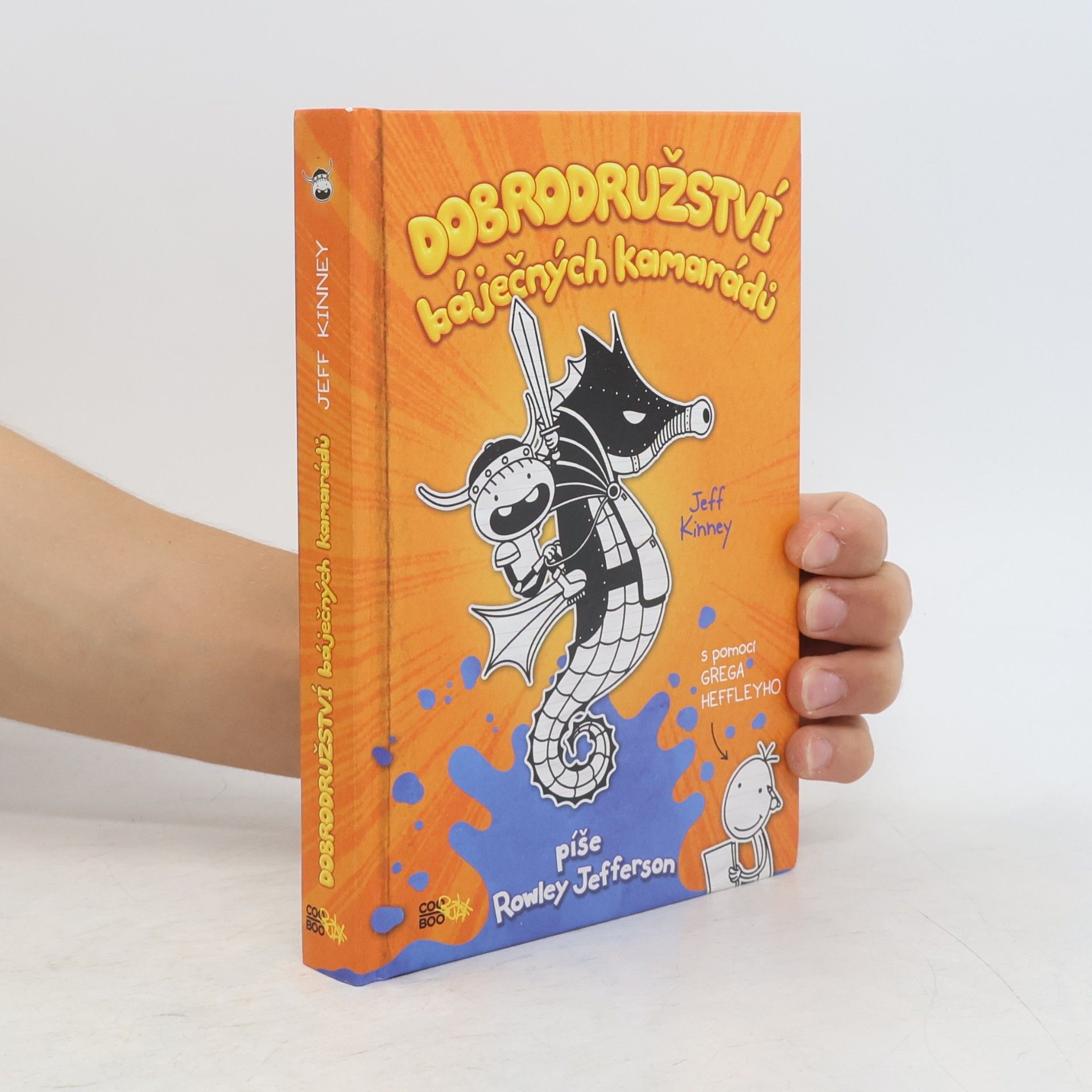 Jeff Kinney Dobrodružství báječných kamarádů. Píše Rowley Jefferson