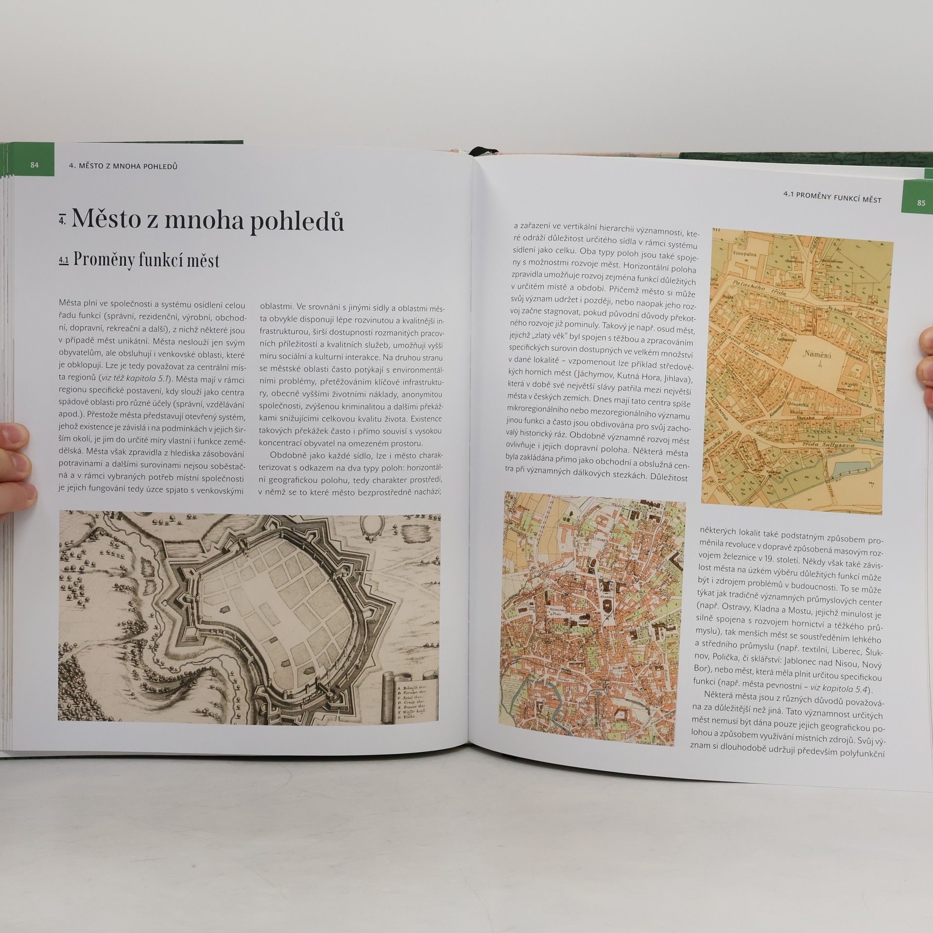 Eva Semotanová Česká města na starých mapách a plánech