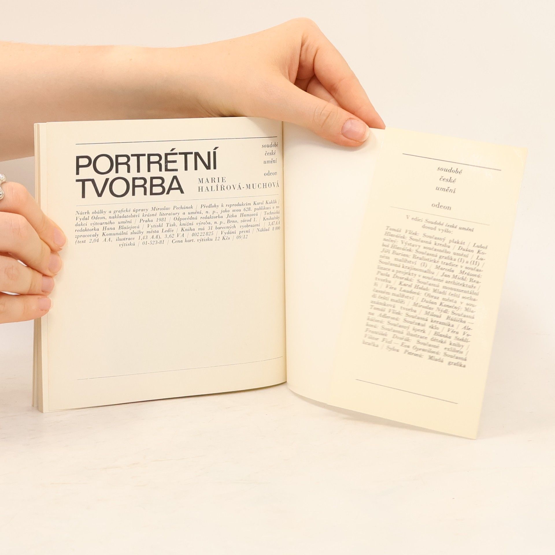 Marie Halířová Muchová Portrétní tvorba