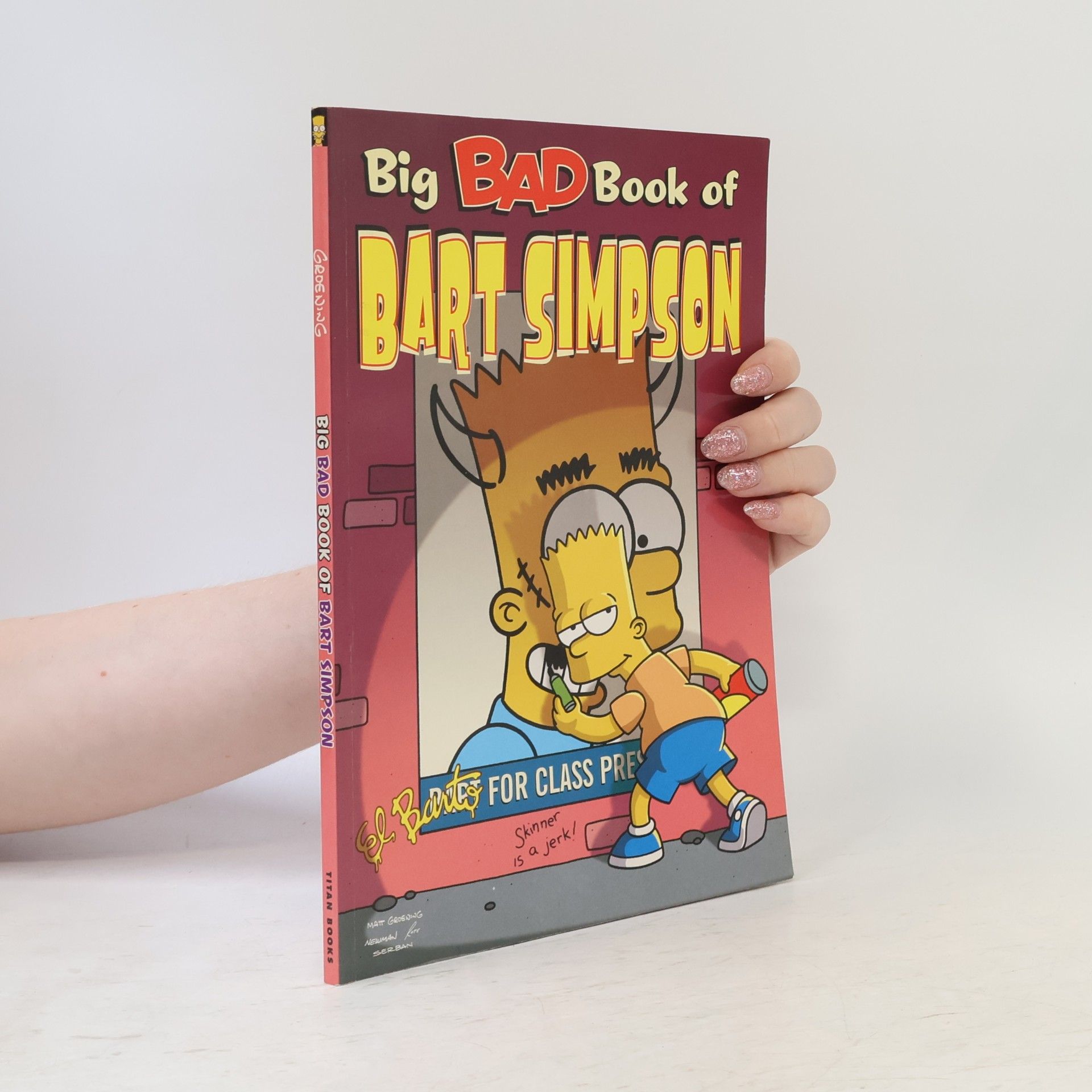Serban Simpsons Comics Present The Big Bad Book Of Bart