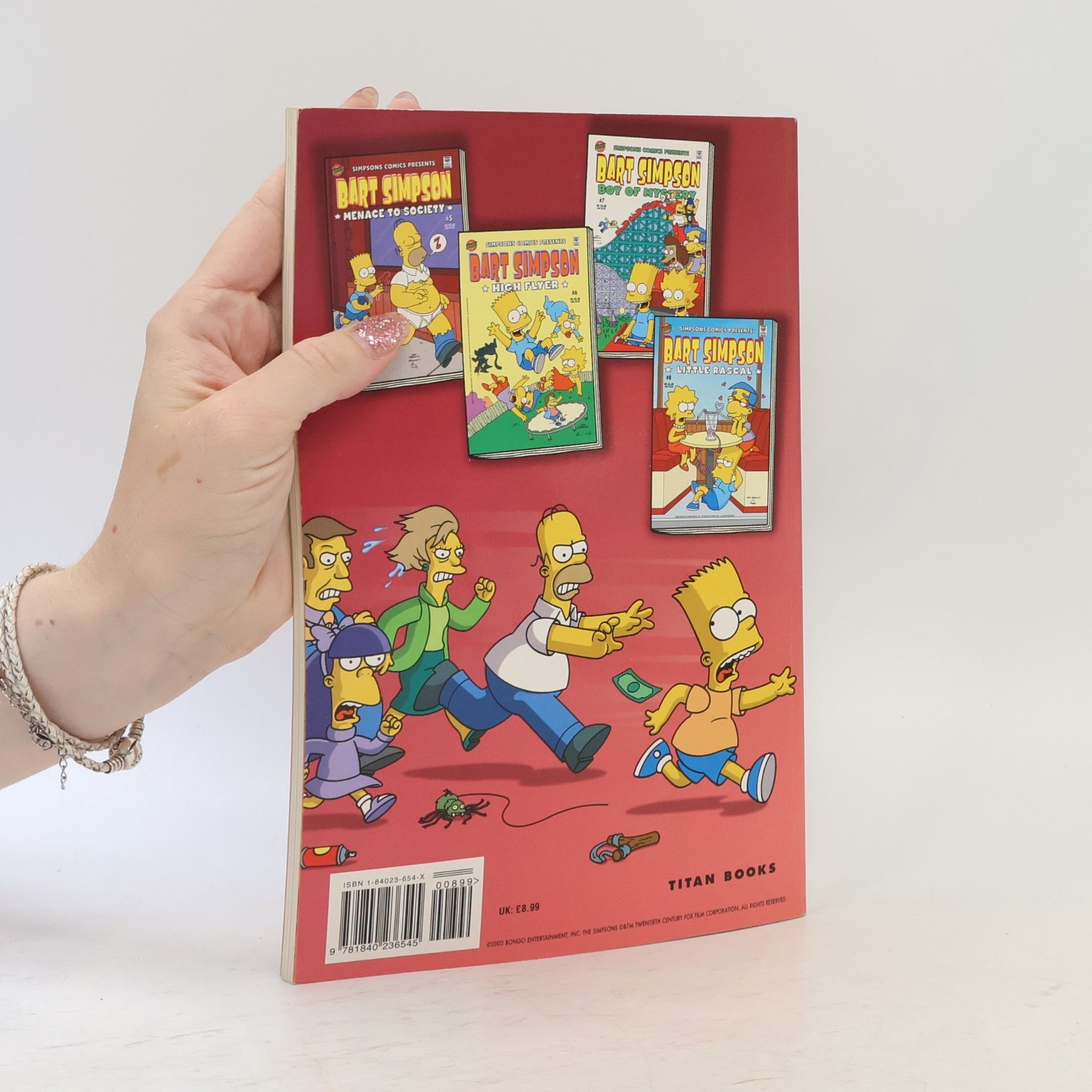 Matt Groening Simpsons Comics Present The Big Bad Book Of Bart