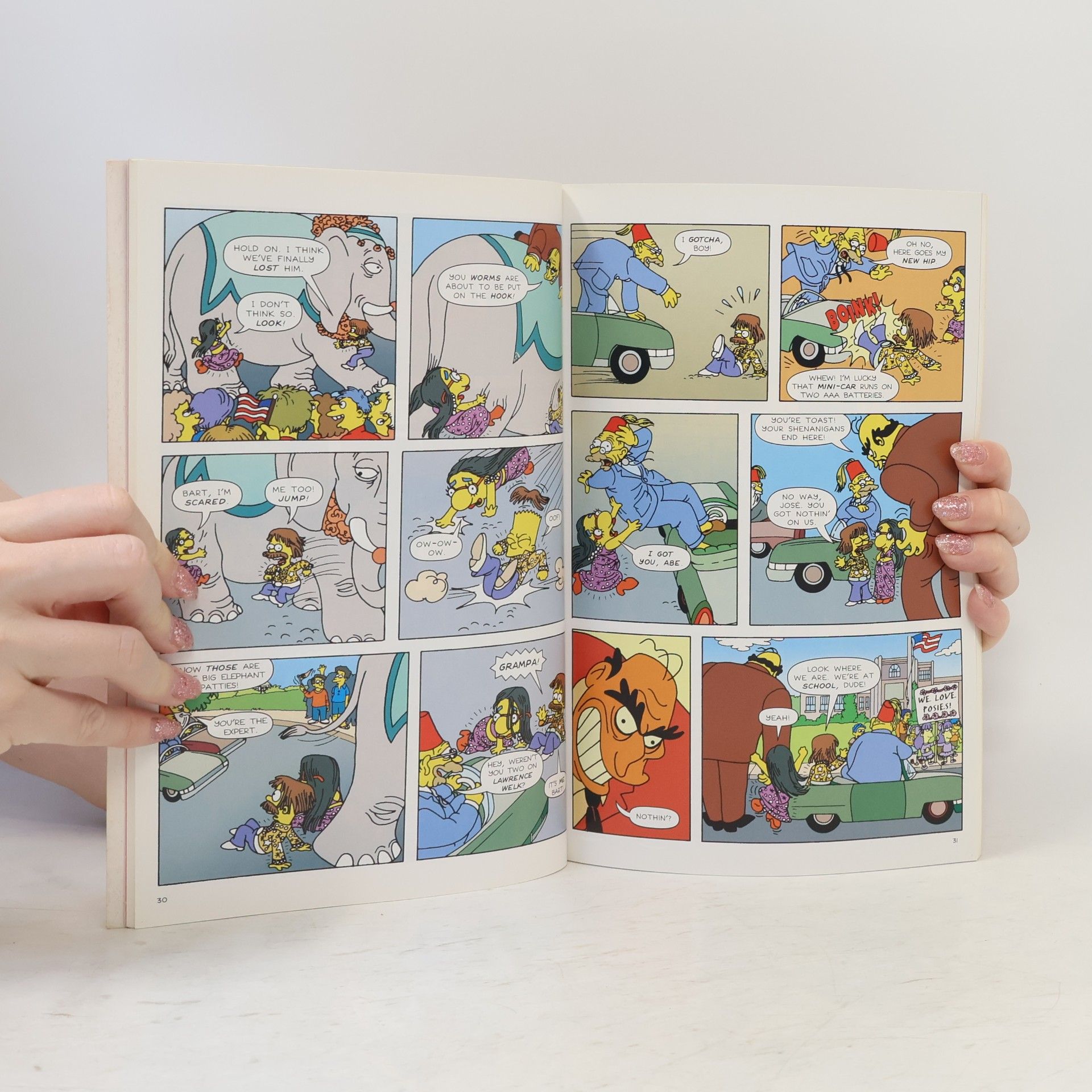 Matt Groening Simpsons Comics Present The Big Bad Book Of Bart