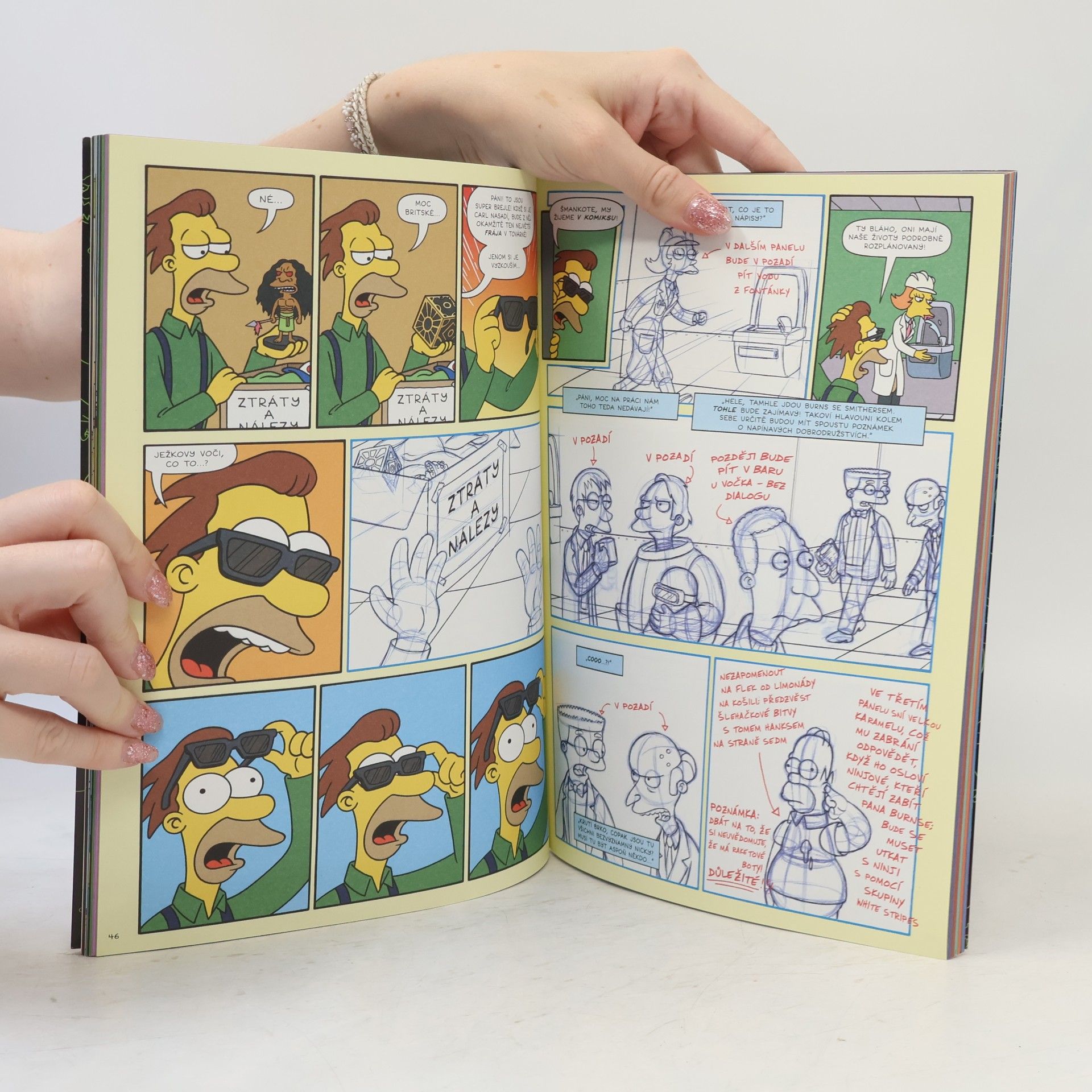 Matt Groening Simpsonovi : čarodějnický speciál. Příběhy ze záhrobí