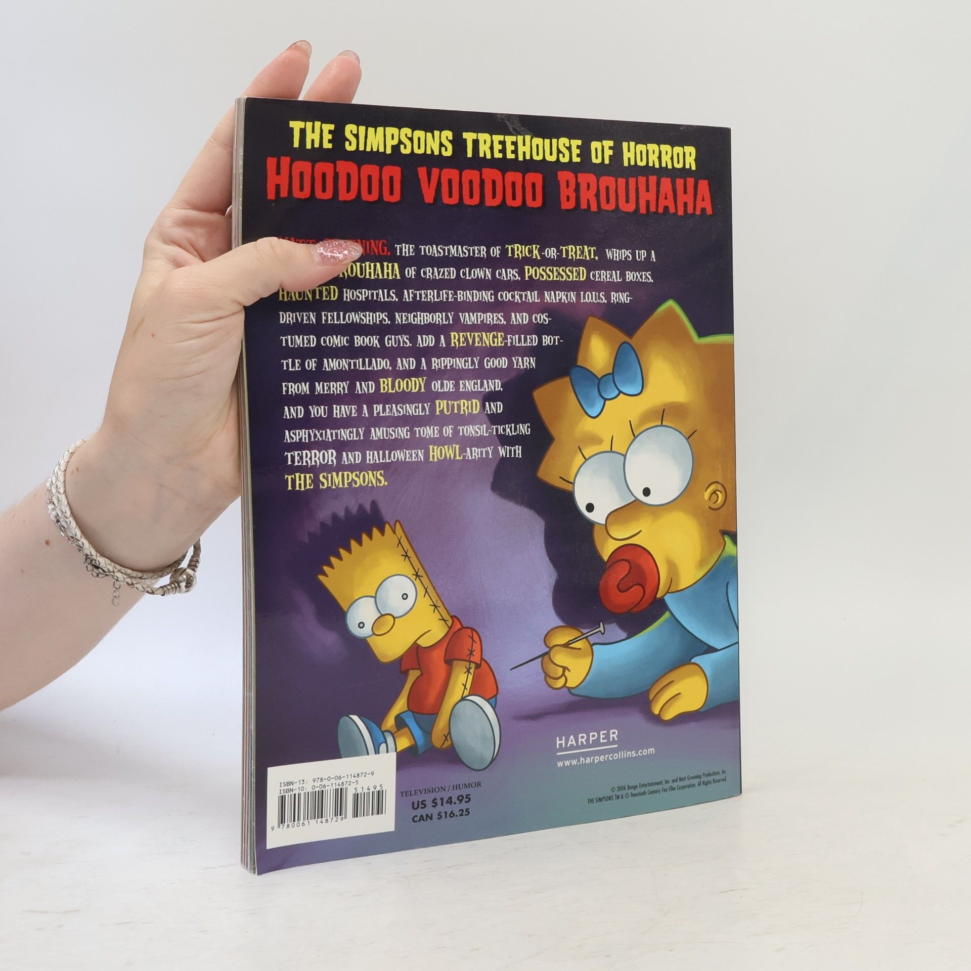 Matt Groening The Simpsons Treehouse of Horror Hoodoo Voodoo Brouhaha
