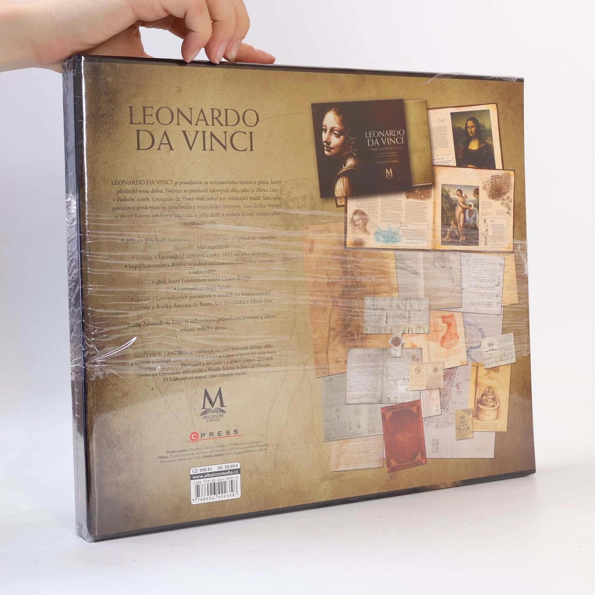 Matthew Hayden Landrus Leonardo da Vinci: Příběh jeho života a díla