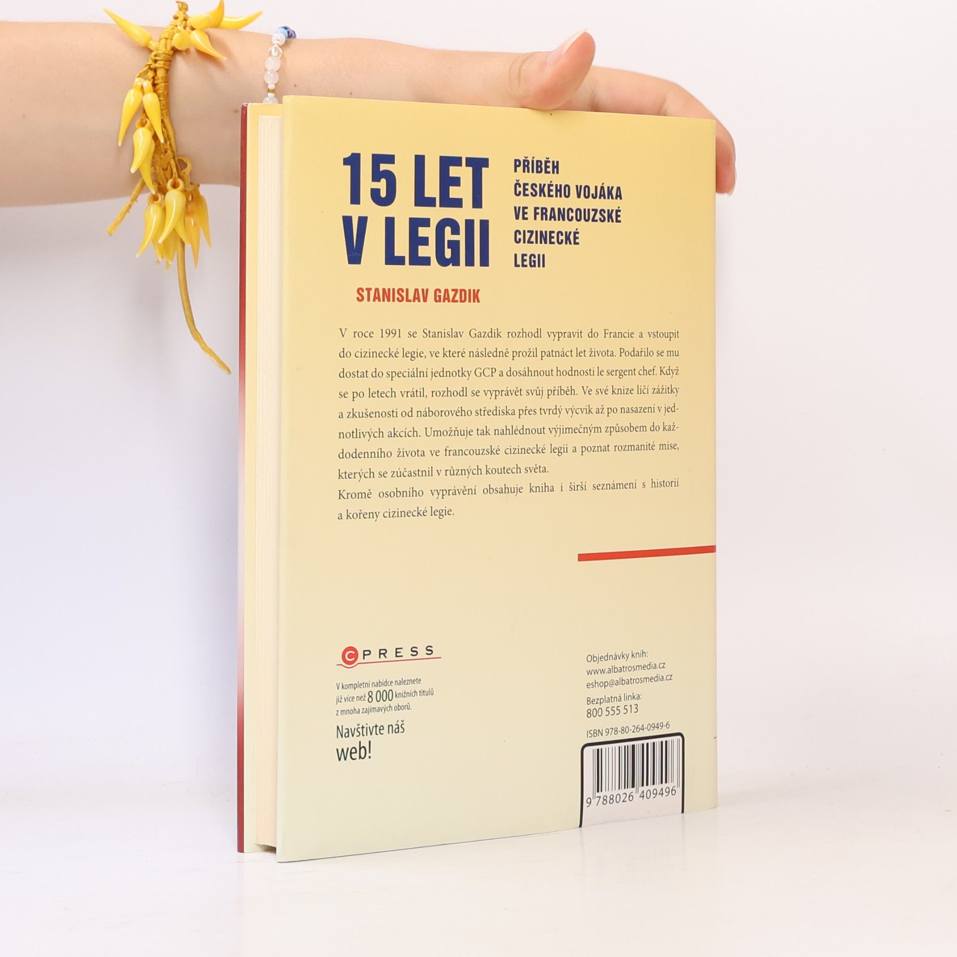 Stanislav Gazdik 15 let v legii