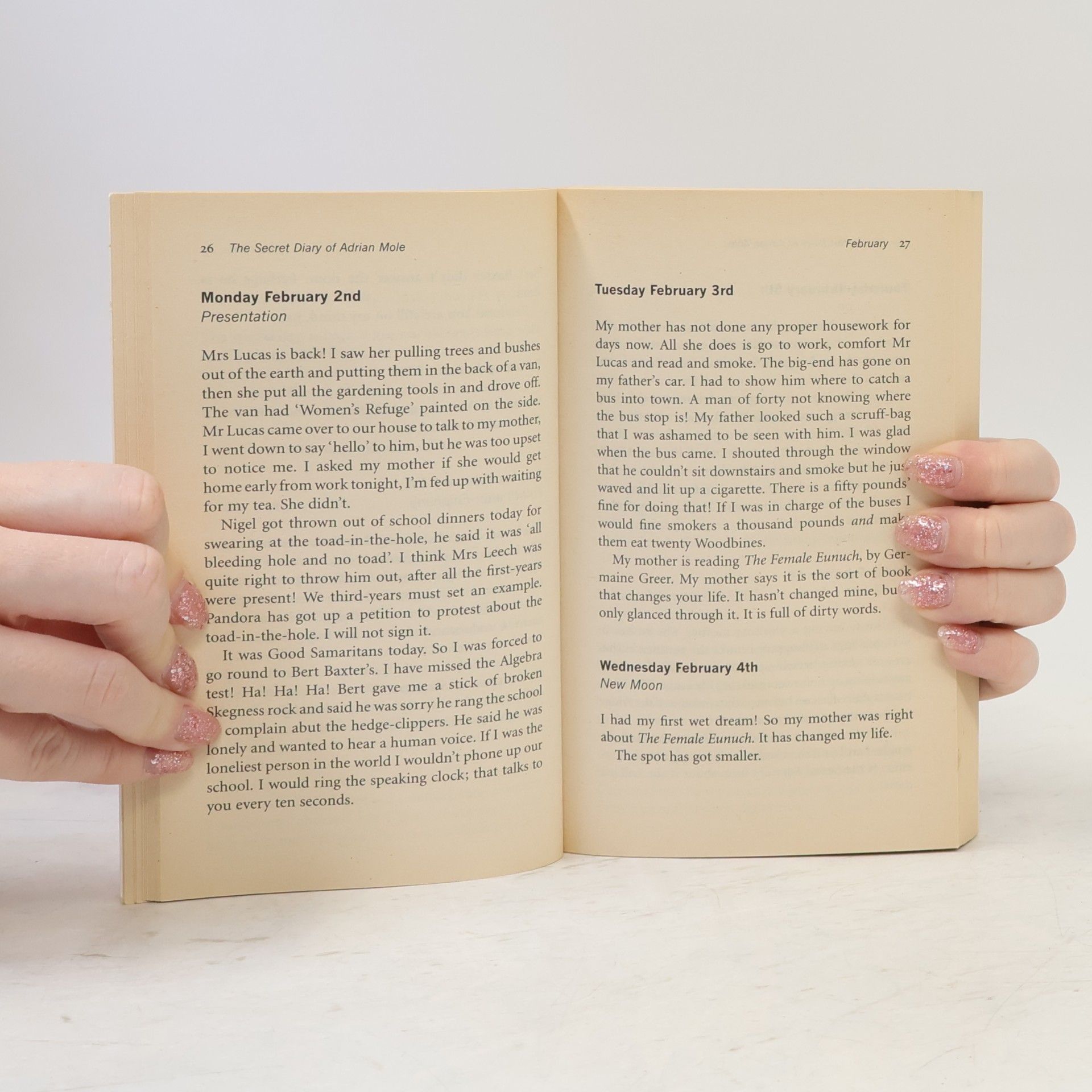 Sue Townsend The Secret Diary of Adrian Mole Aged 13 3/4