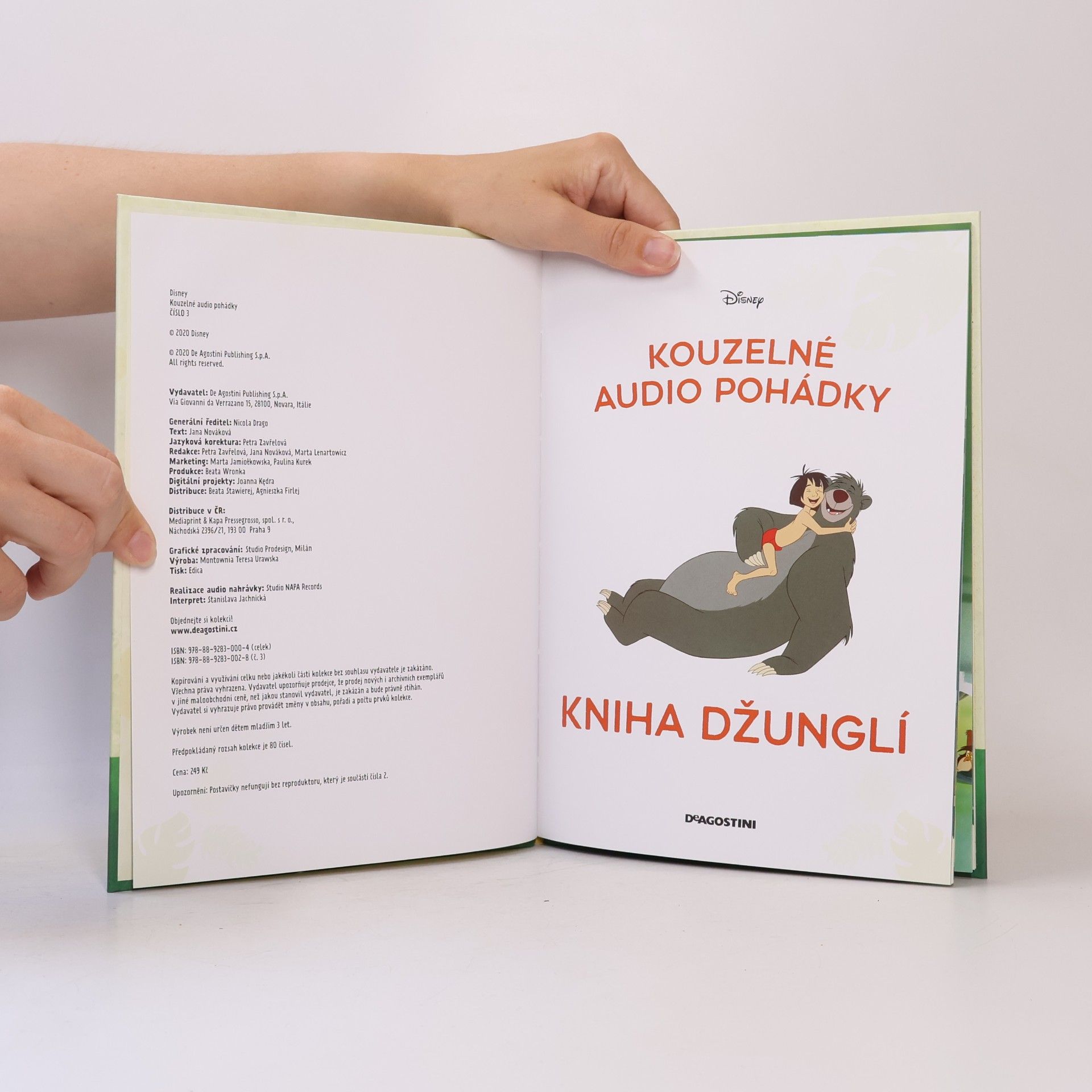 Autorenkollektiv Čarovné audio rozprávky 3. Kniha džunglí