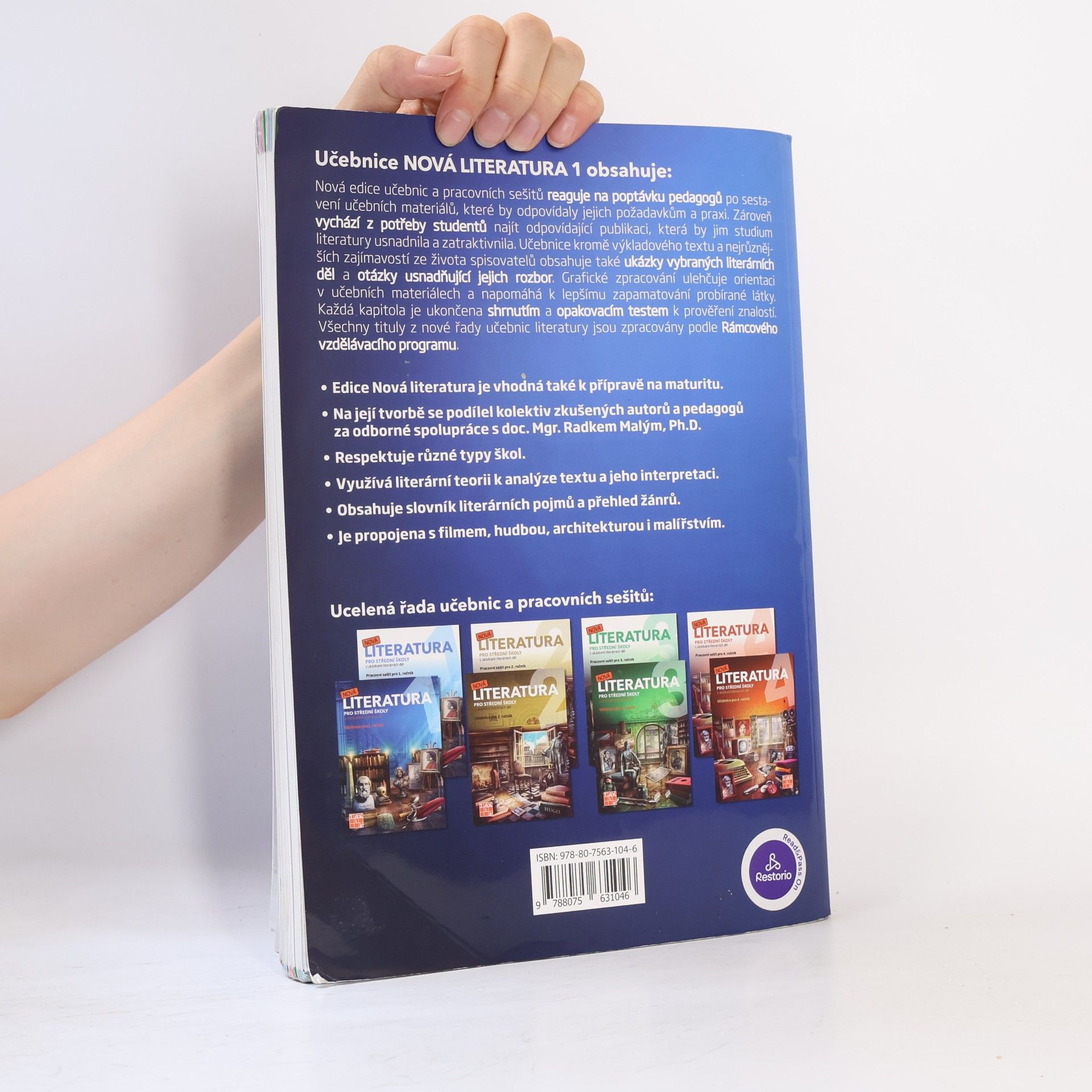 Autorenkollektiv Nová literatura pro střední školy s ukázkami literárních děl. Učebnice pro 1. ročník