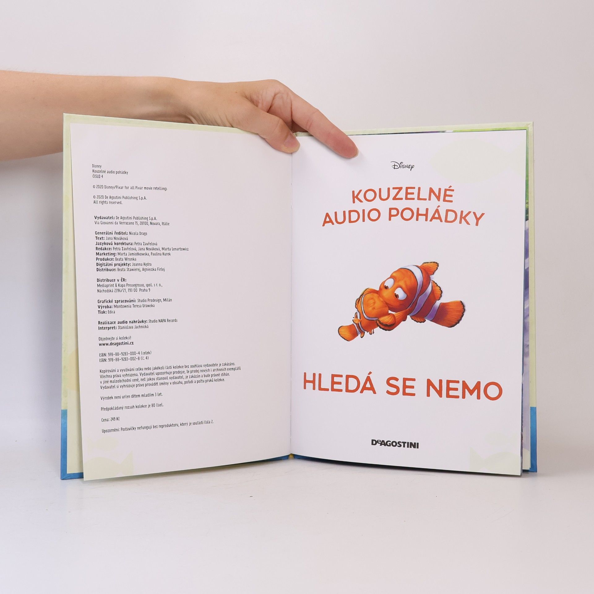 Kolektiv autorů Kouzelné audio pohádky 4. Hledá se Nemo