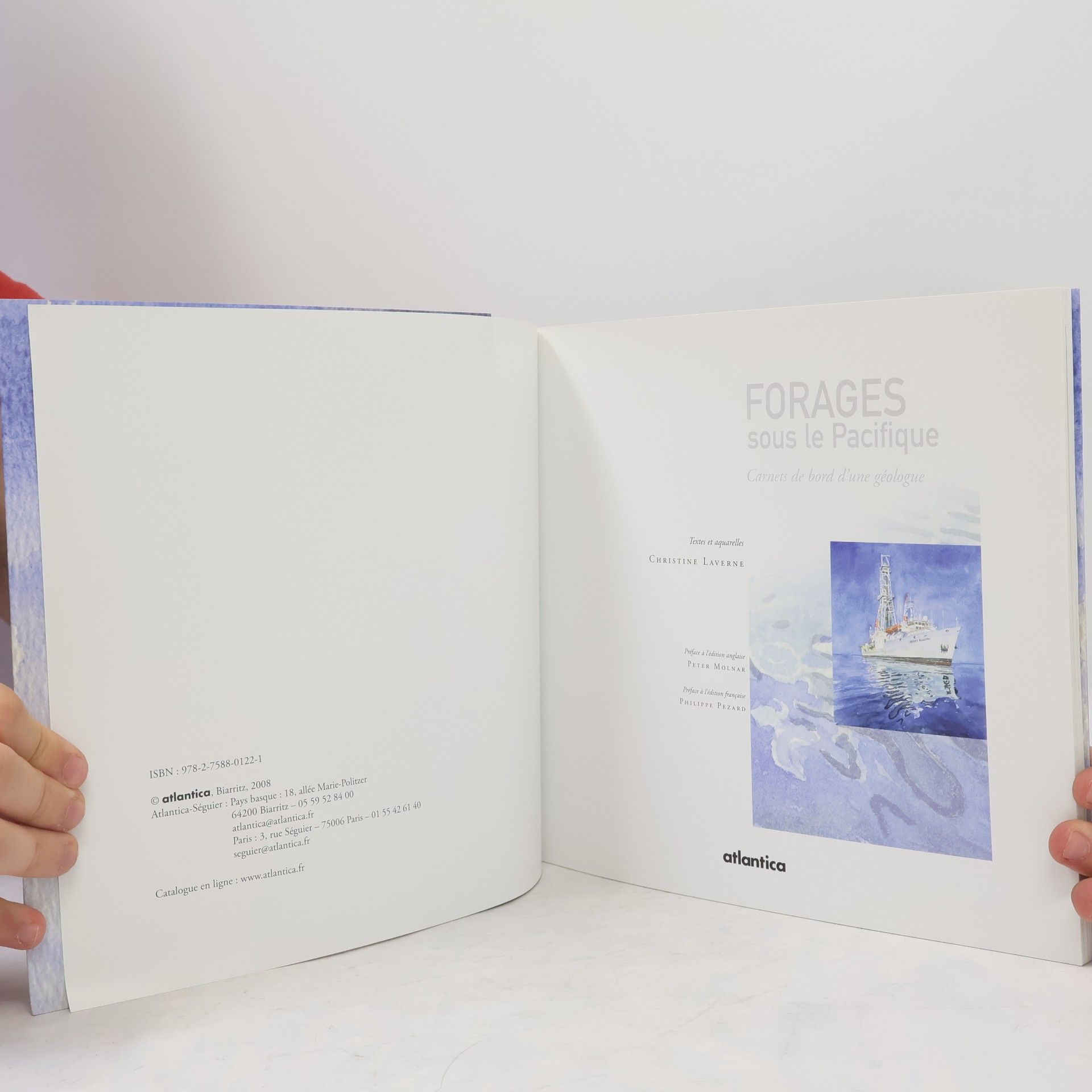 Christine Laverne Forages sous le Pacifique: Carnet de bord d'une géologue