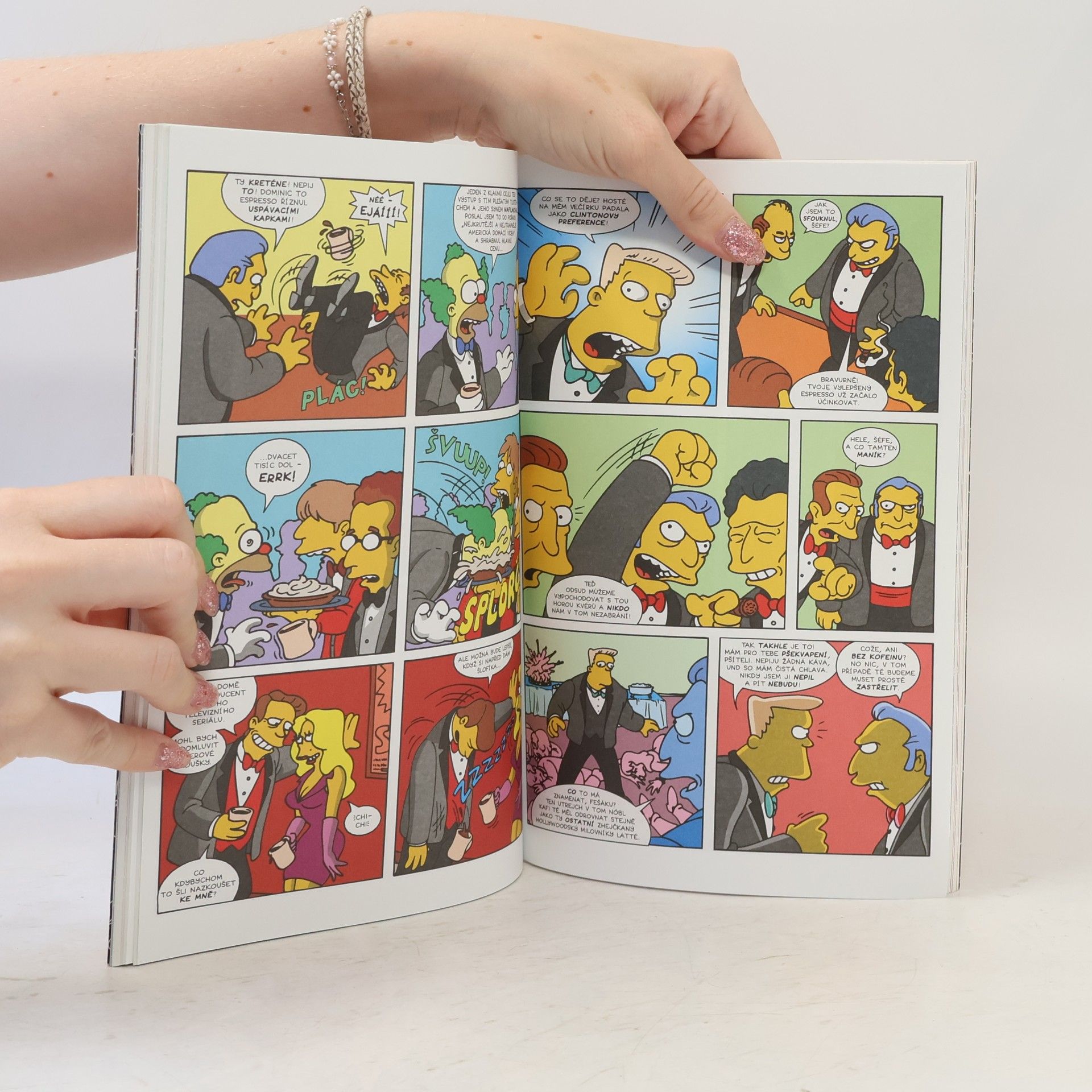 Matt Groening Simpsonovi. Komiksový nářez