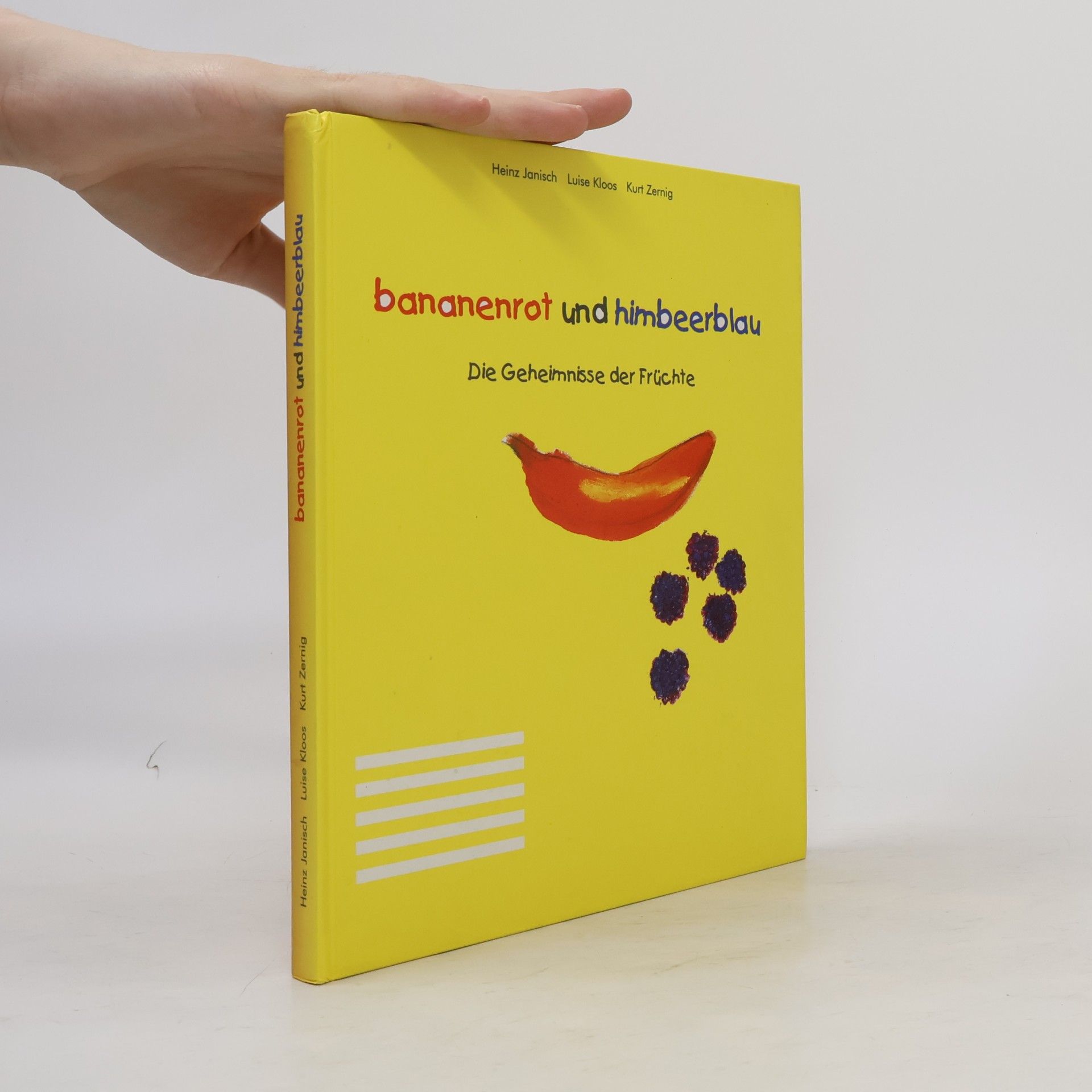 Heinz Janisch Bananenrot und himbeerblau