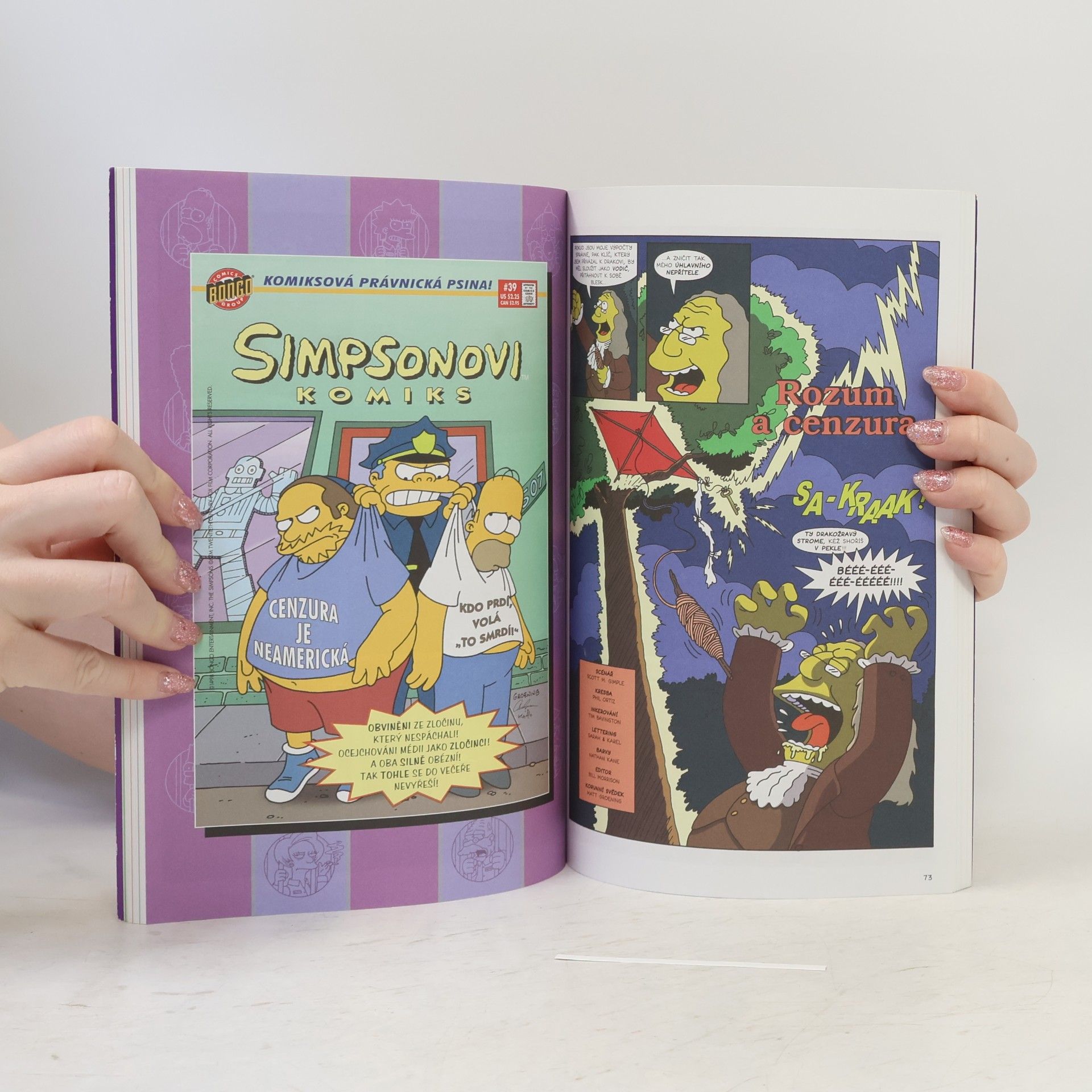 Matt Groening Simpsonovi. Komiksový úlet