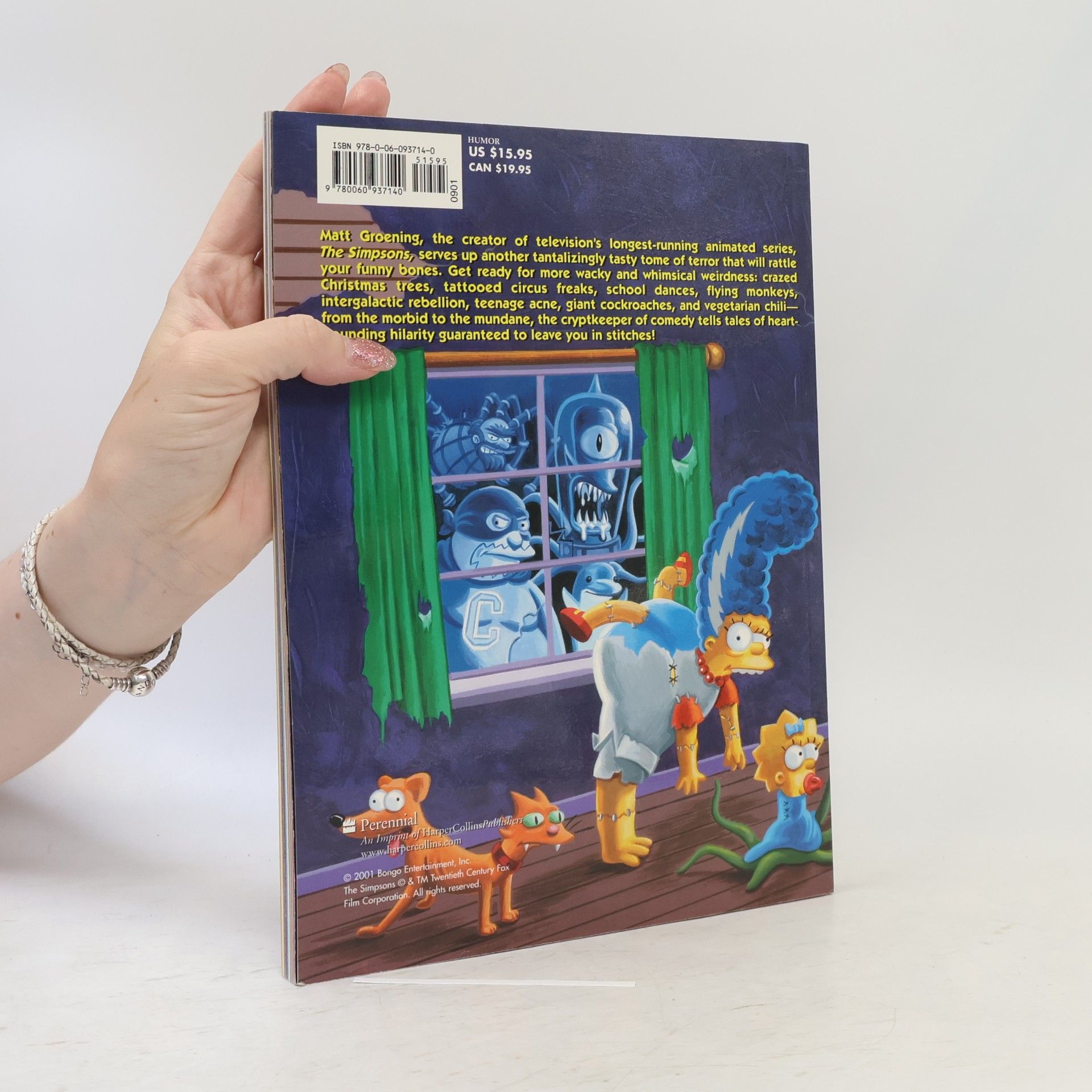 Kolektiv autorů Bart Simpson's Treehouse of Horror Spine-Tingling Spooktacular