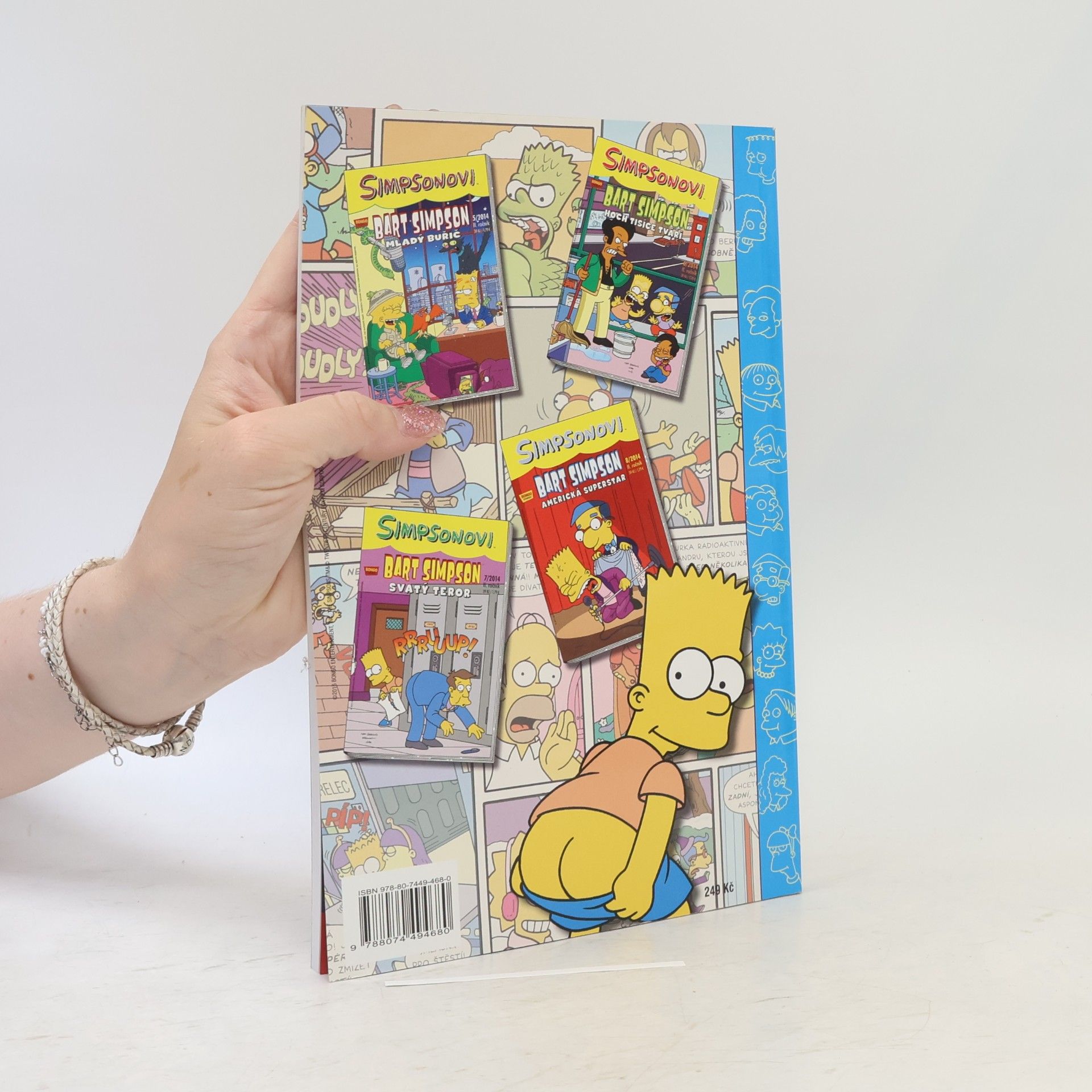 Matt Groening Velká darebácká kniha Barta Simpsona